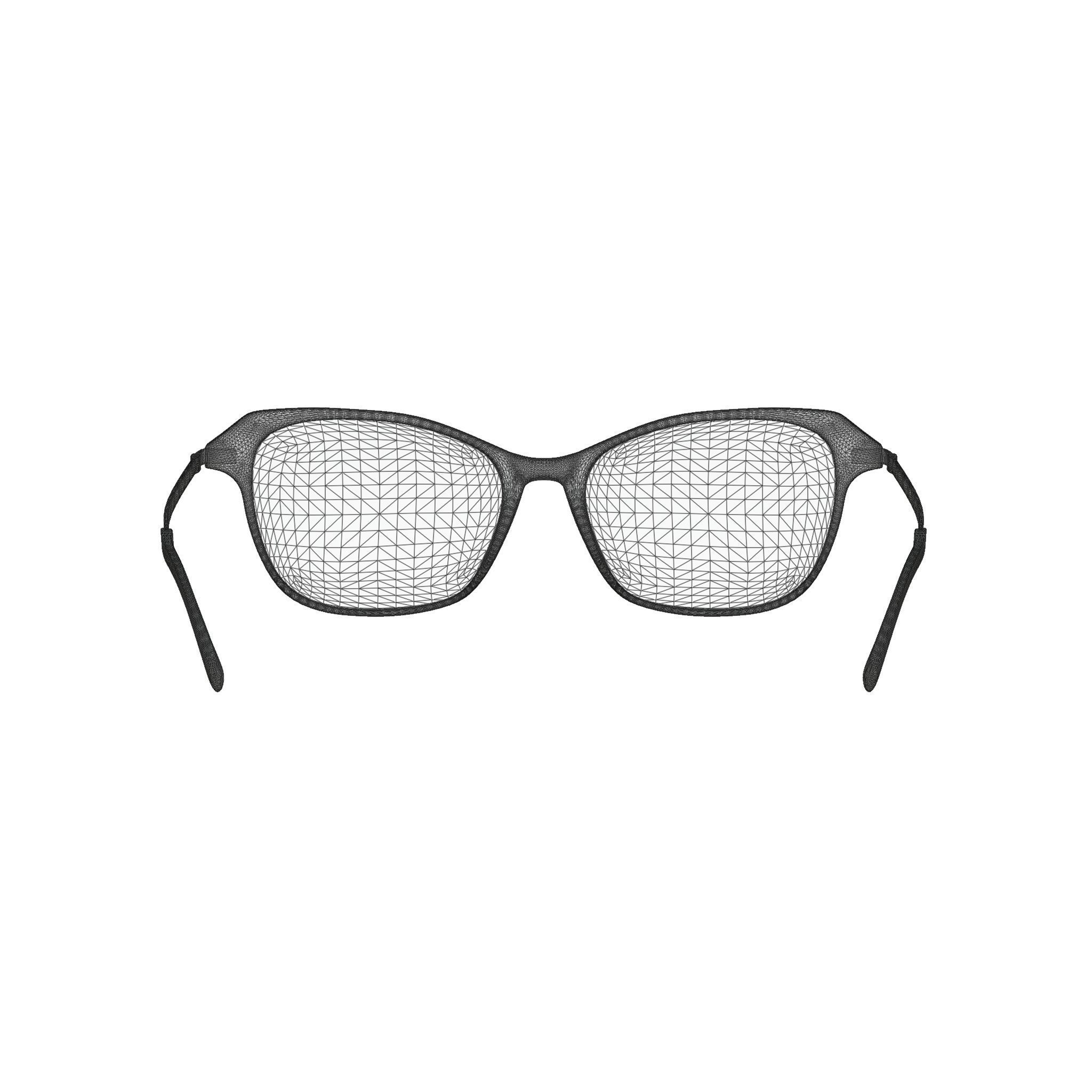 Eco - Loa Powder Pink Glasses Low-poly 3D model_6
