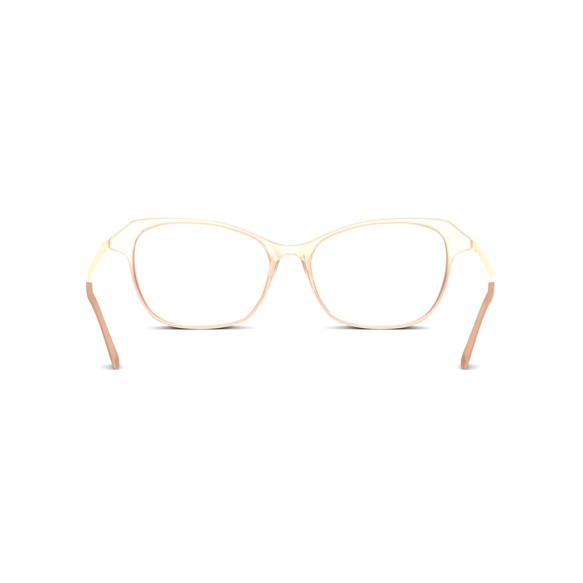 Eco - Loa Powder Pink Glasses Low-poly 3D model_1