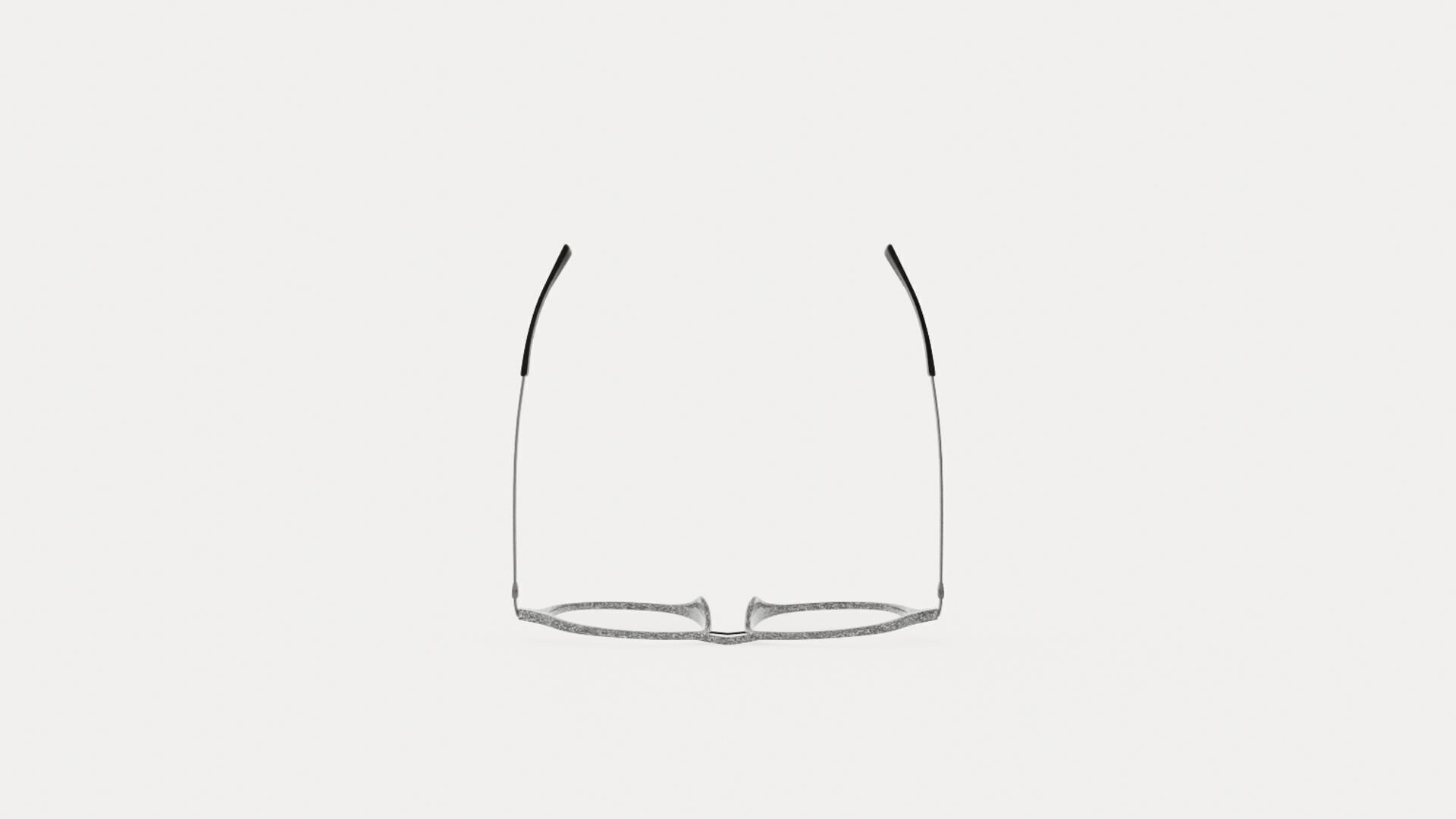 Eco - Nevado Black Spreckled Glasses Low-poly 3D model_4