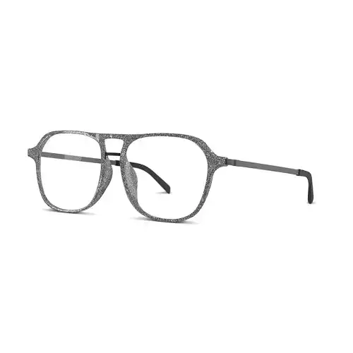 Eco - Nevado Black Spreckled Glasses Low-poly 3D model