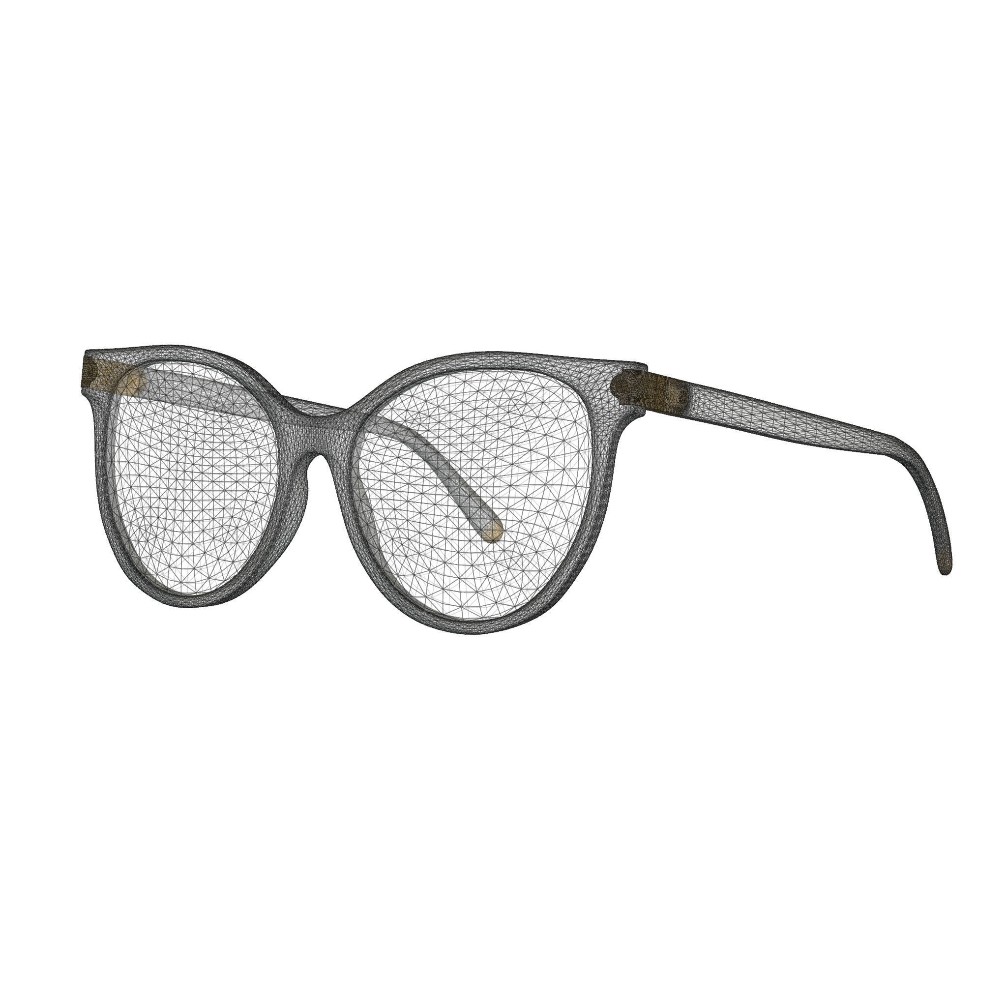 Dolce Gabbana - DG5032 Glasses Low-poly 3D model_4