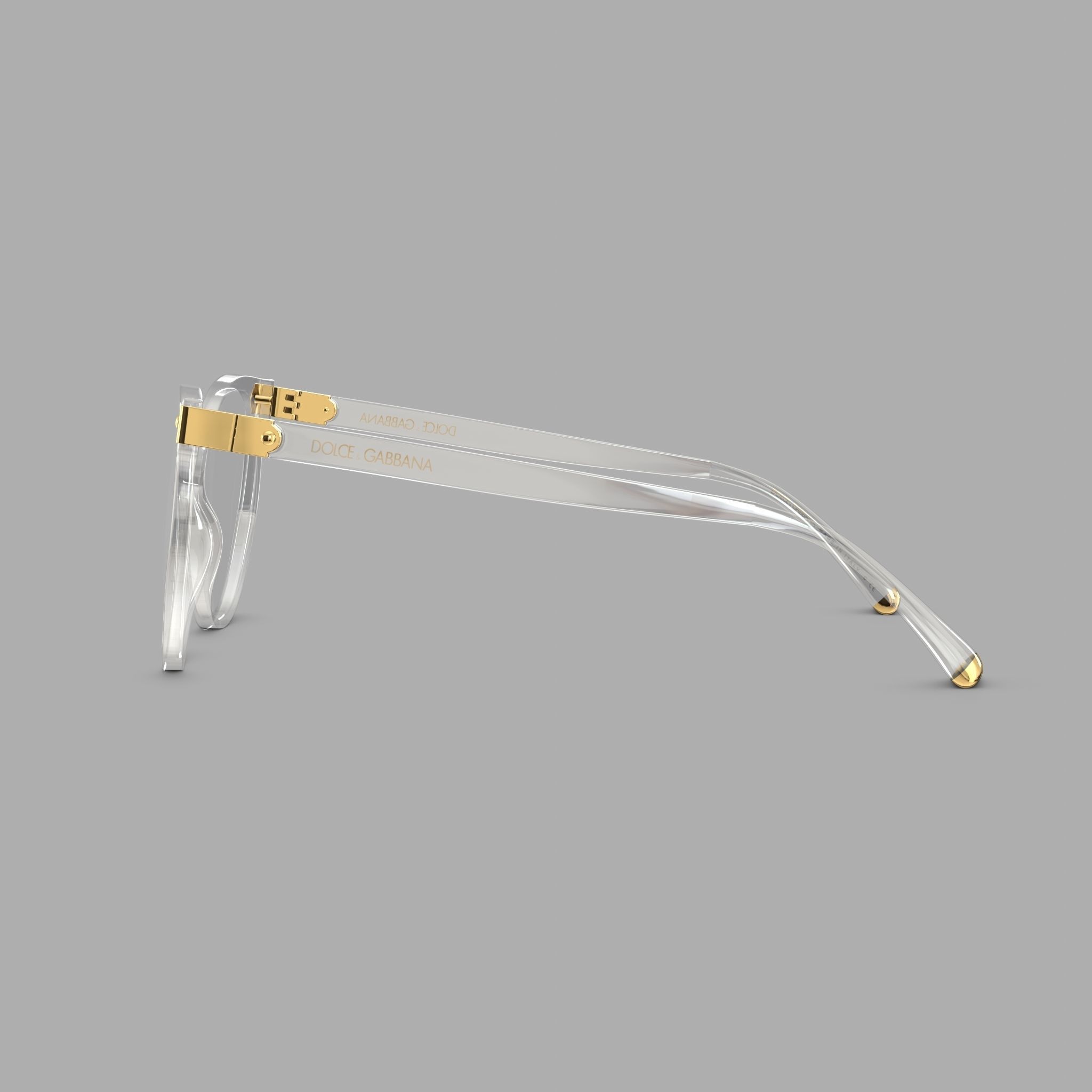 Dolce Gabbana - DG5032 Glasses Low-poly 3D model_3