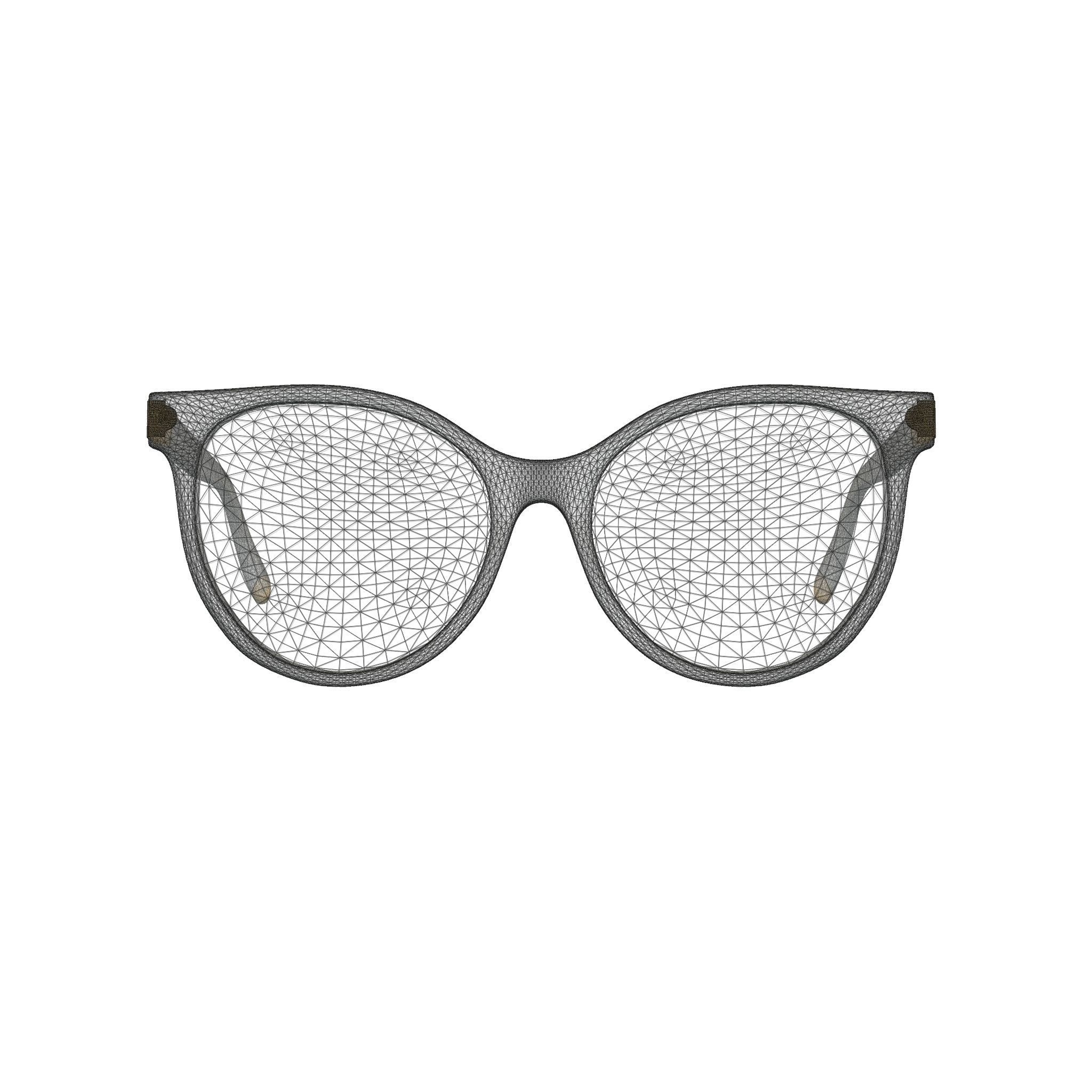 Dolce Gabbana - DG5032 Glasses Low-poly 3D model_6
