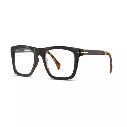 David Beckham - DB7020 Glasses Low-poly 3D model