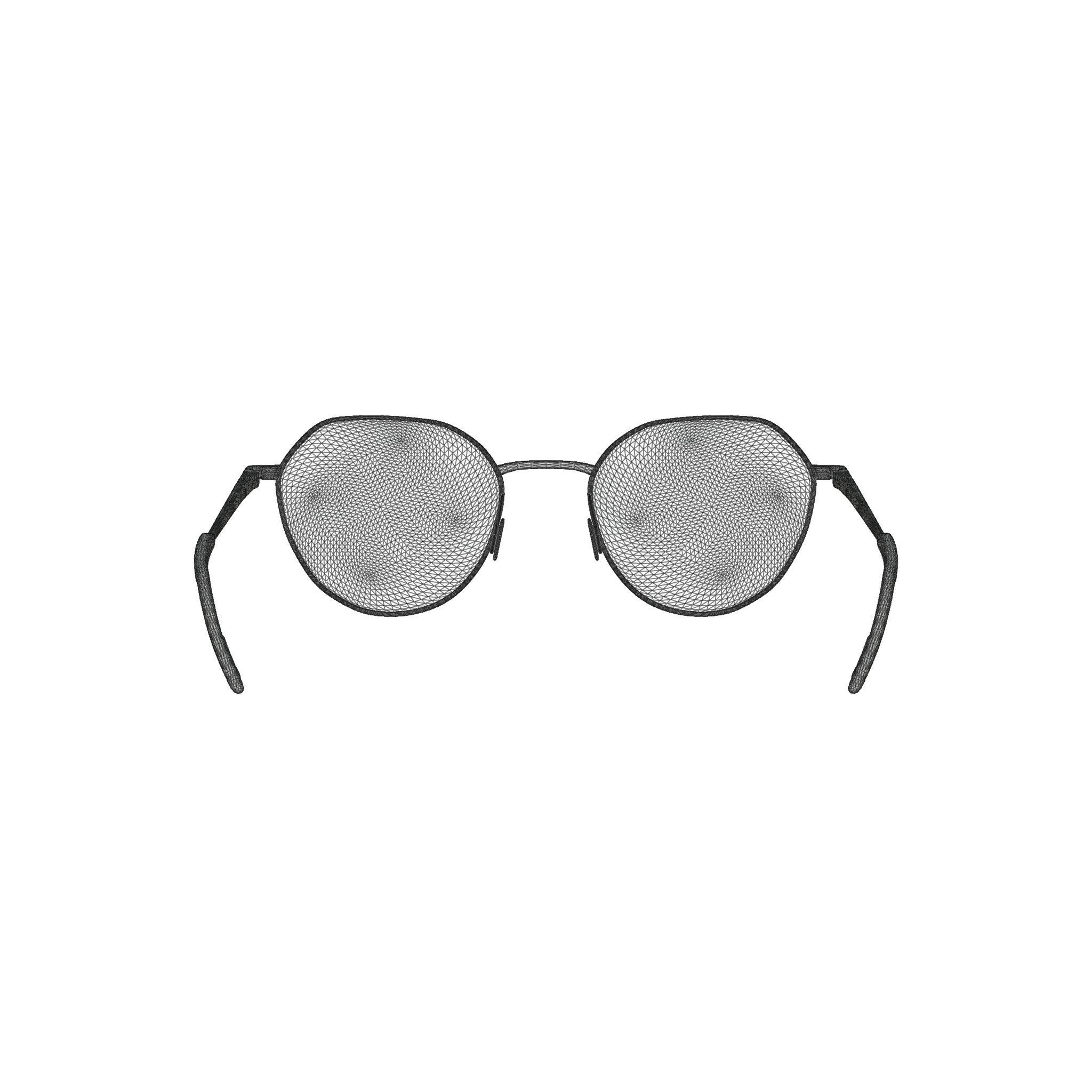 Eco - Dakar Red Gun Glasses Low-poly 3D model_5
