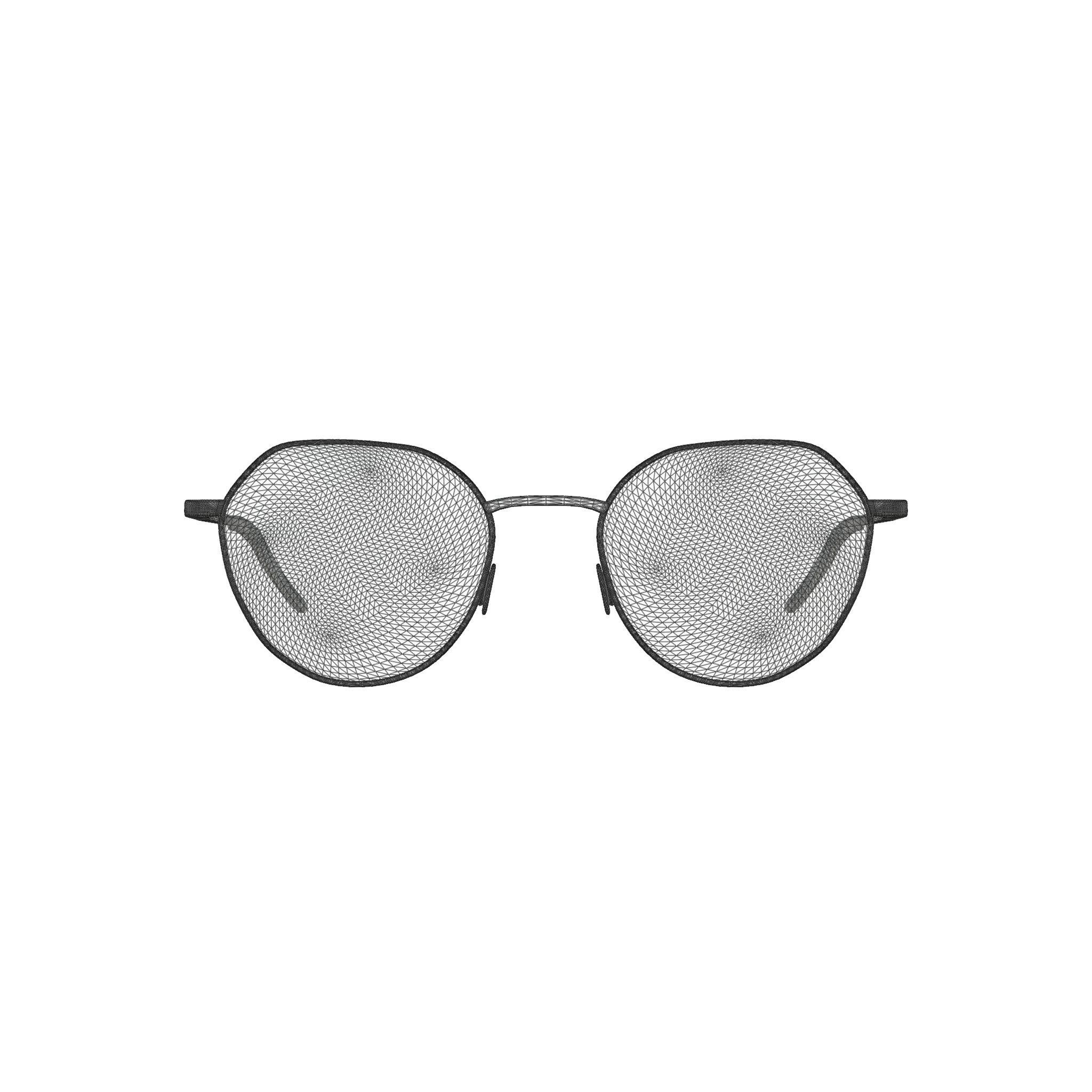 Eco - Dakar Red Gun Glasses Low-poly 3D model_6