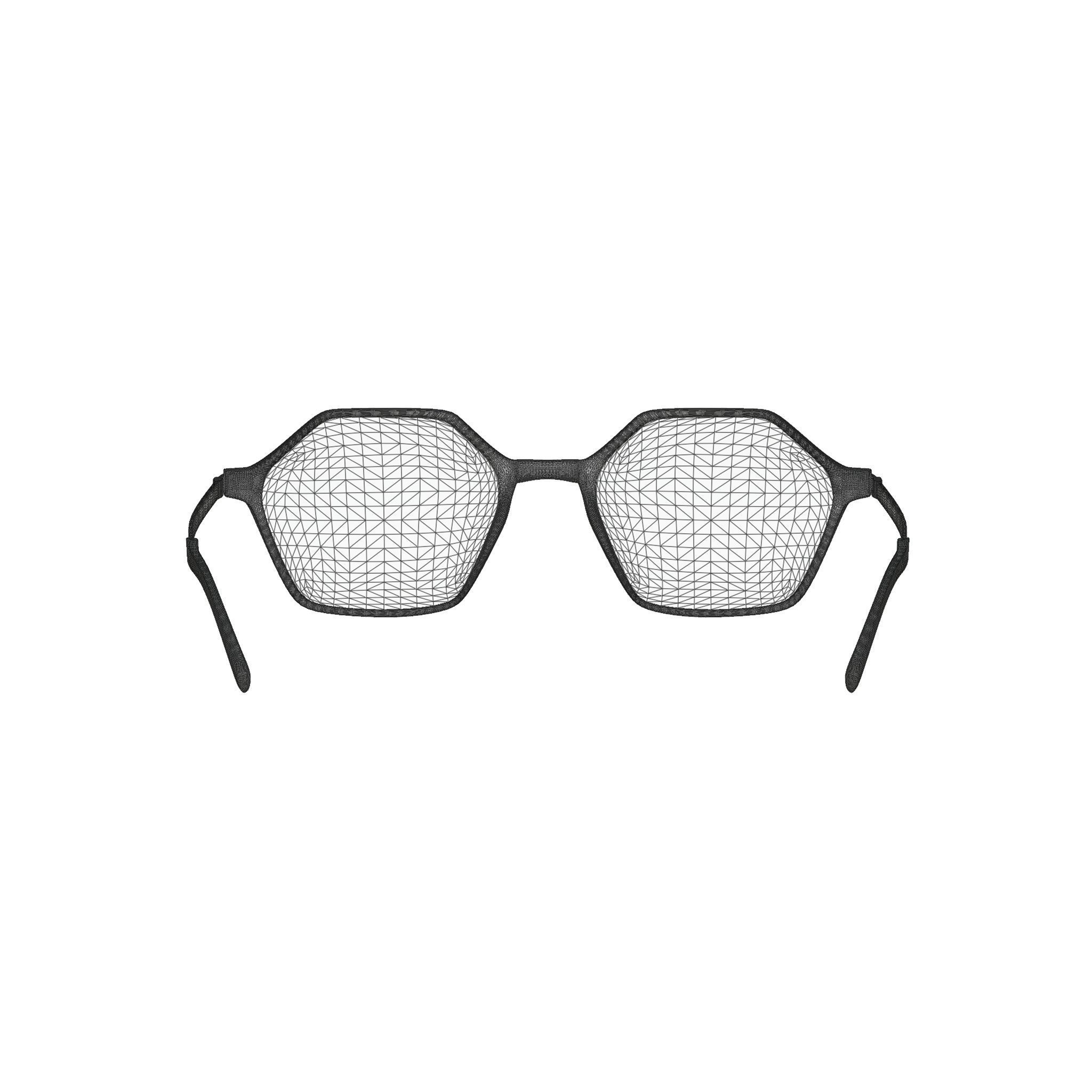 Eco - Gail Vanilla Glasses Low-poly 3D model_5