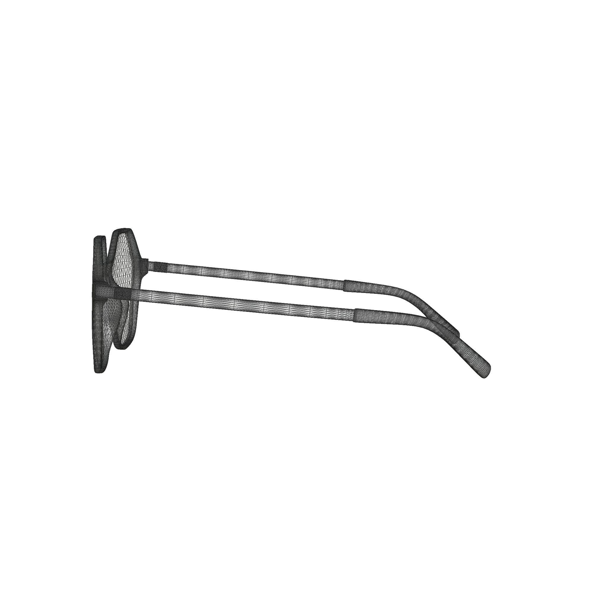 Eco - Gail Vanilla Glasses Low-poly 3D model_7