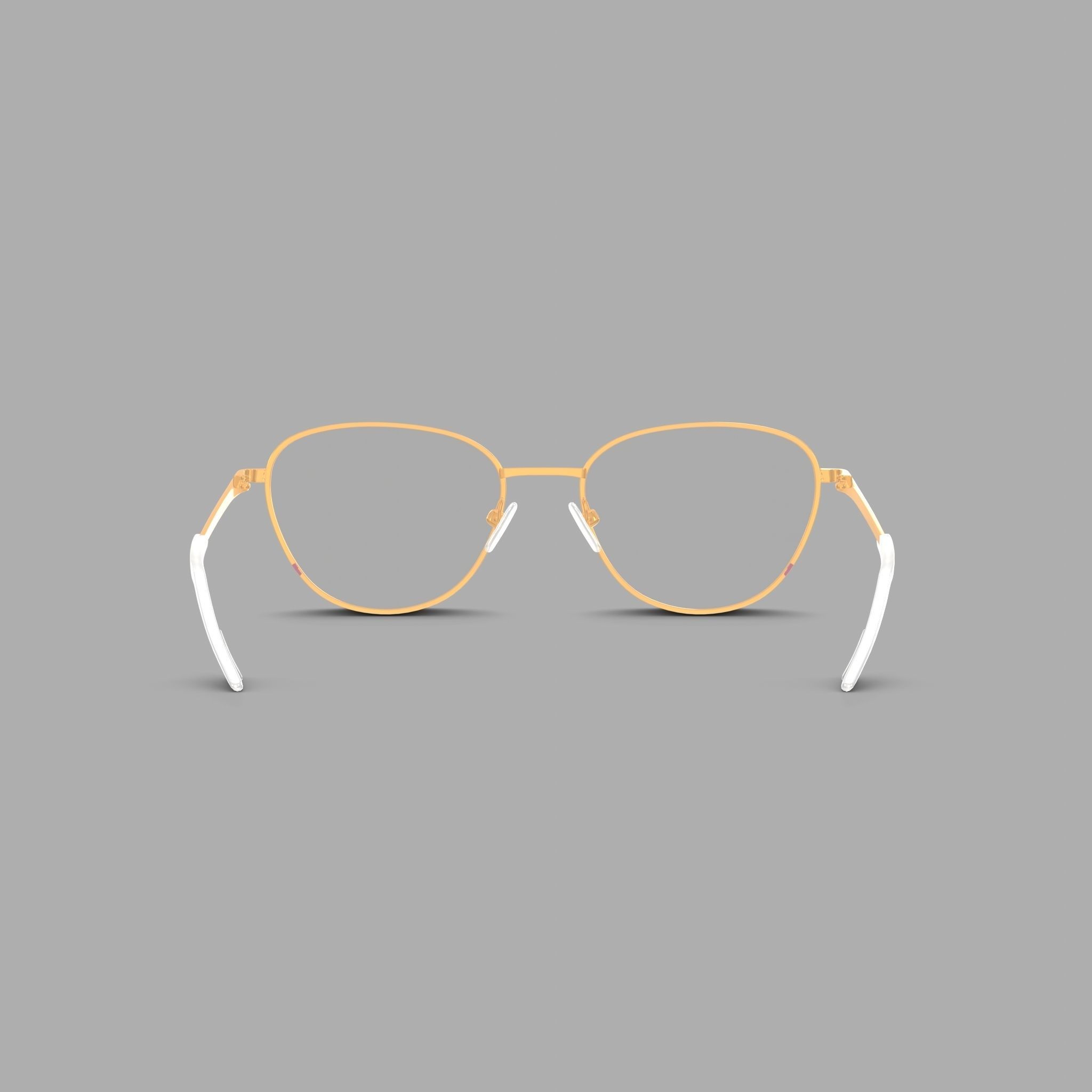 Eco - Manila Lavander Gold Glasses Low-poly 3D model_1