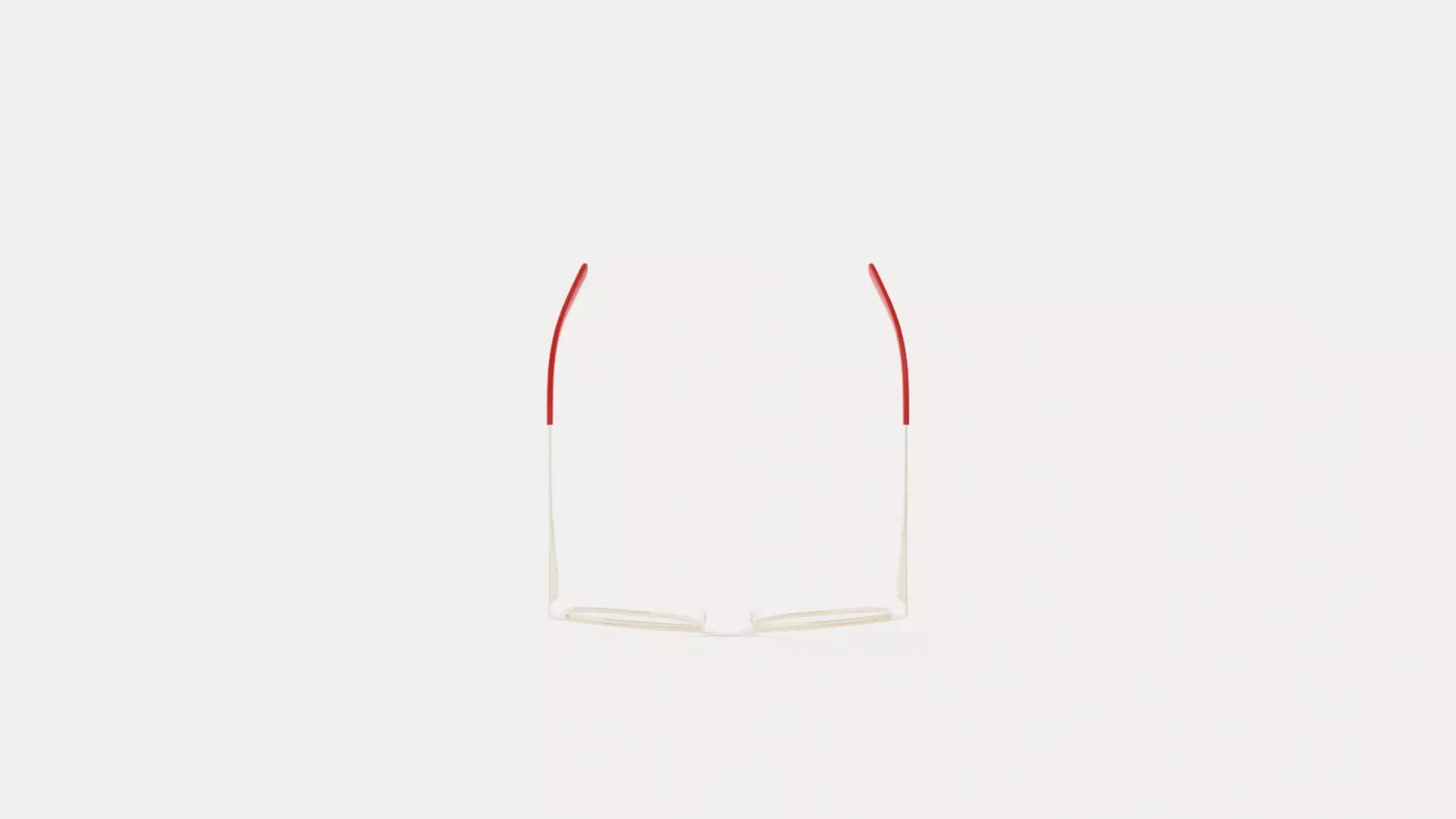 Eco - Maya Matte Burgundy Glasses Low-poly 3D model_4