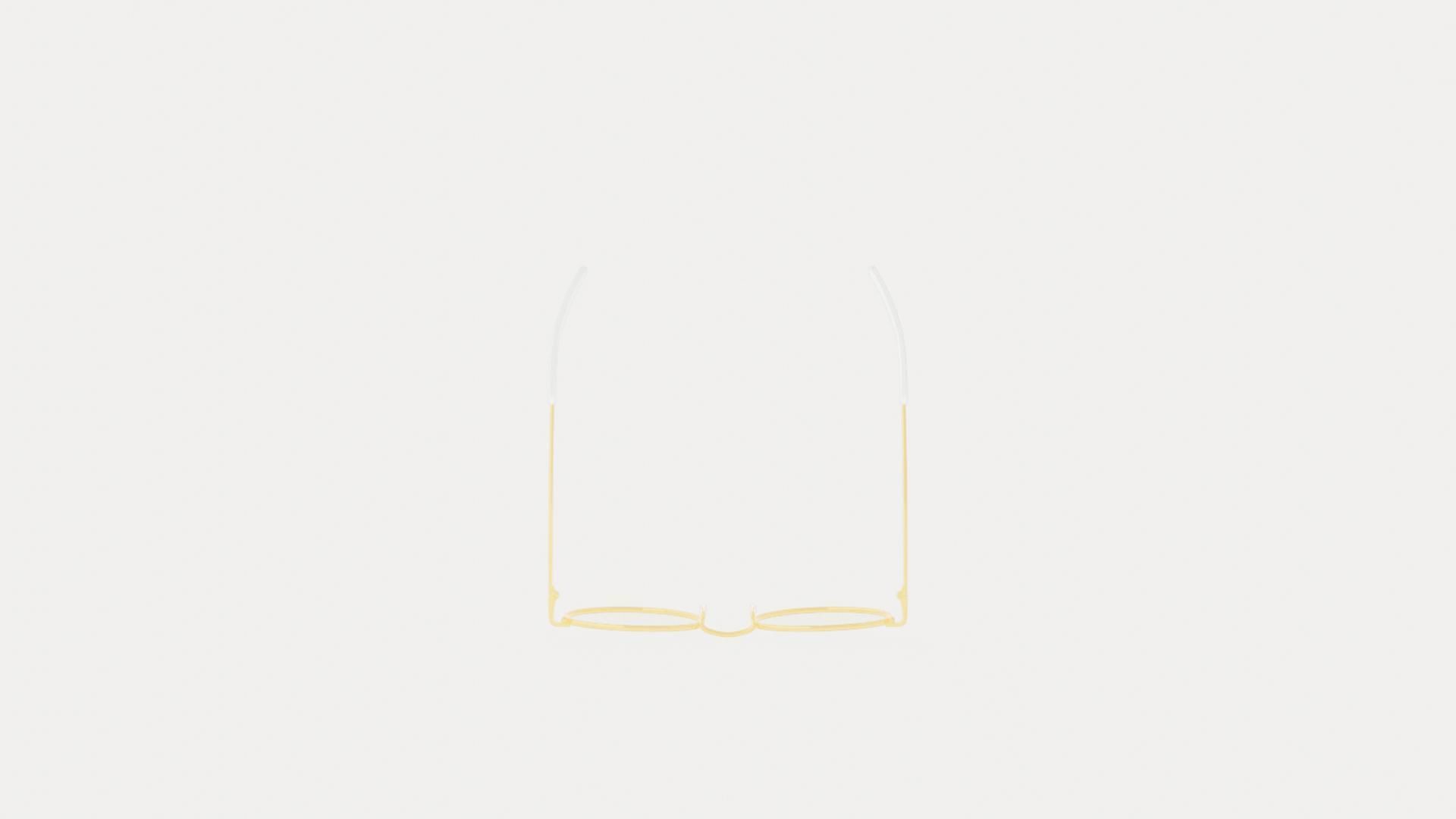 Eco - Naples Pink Rose Gold Glasses Low-poly 3D model_4