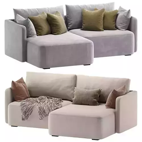Sofa Corner ENFIELD by Cazarina Interiors 3D model