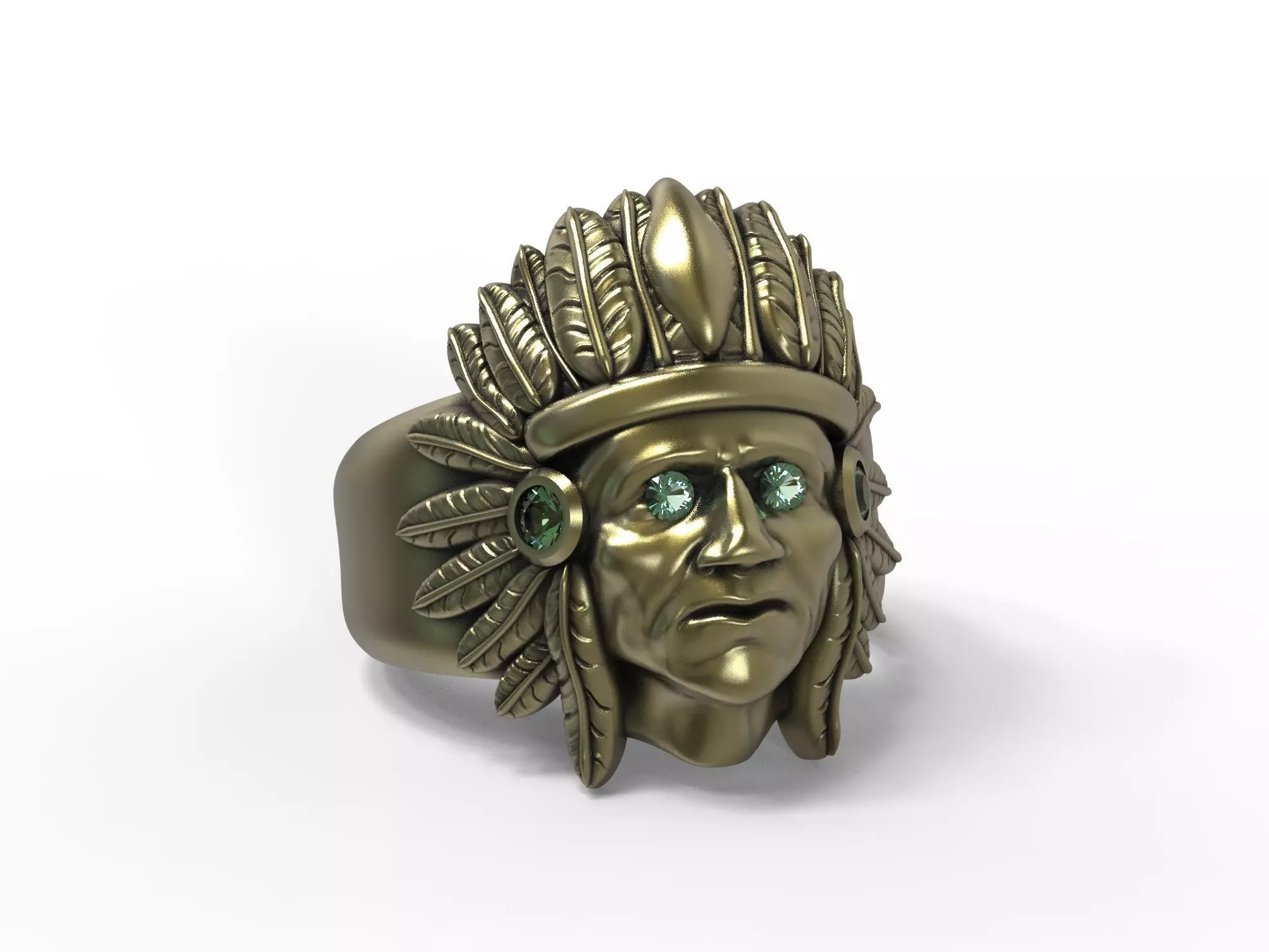 Indian Ring - Anillo Indio 3D print model