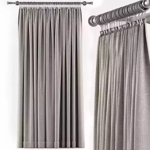 Curtains beige