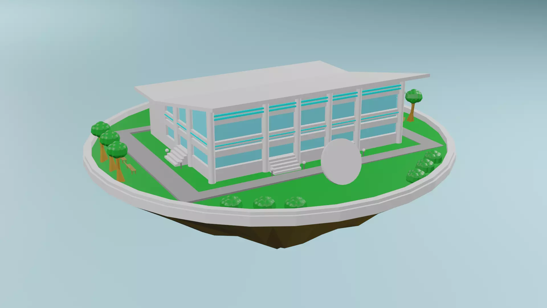 Mini Building 3D model