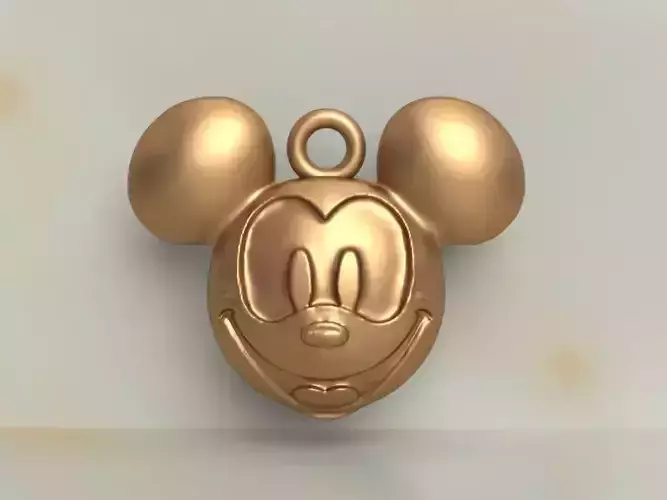 Mickey Mouse Head Pendant