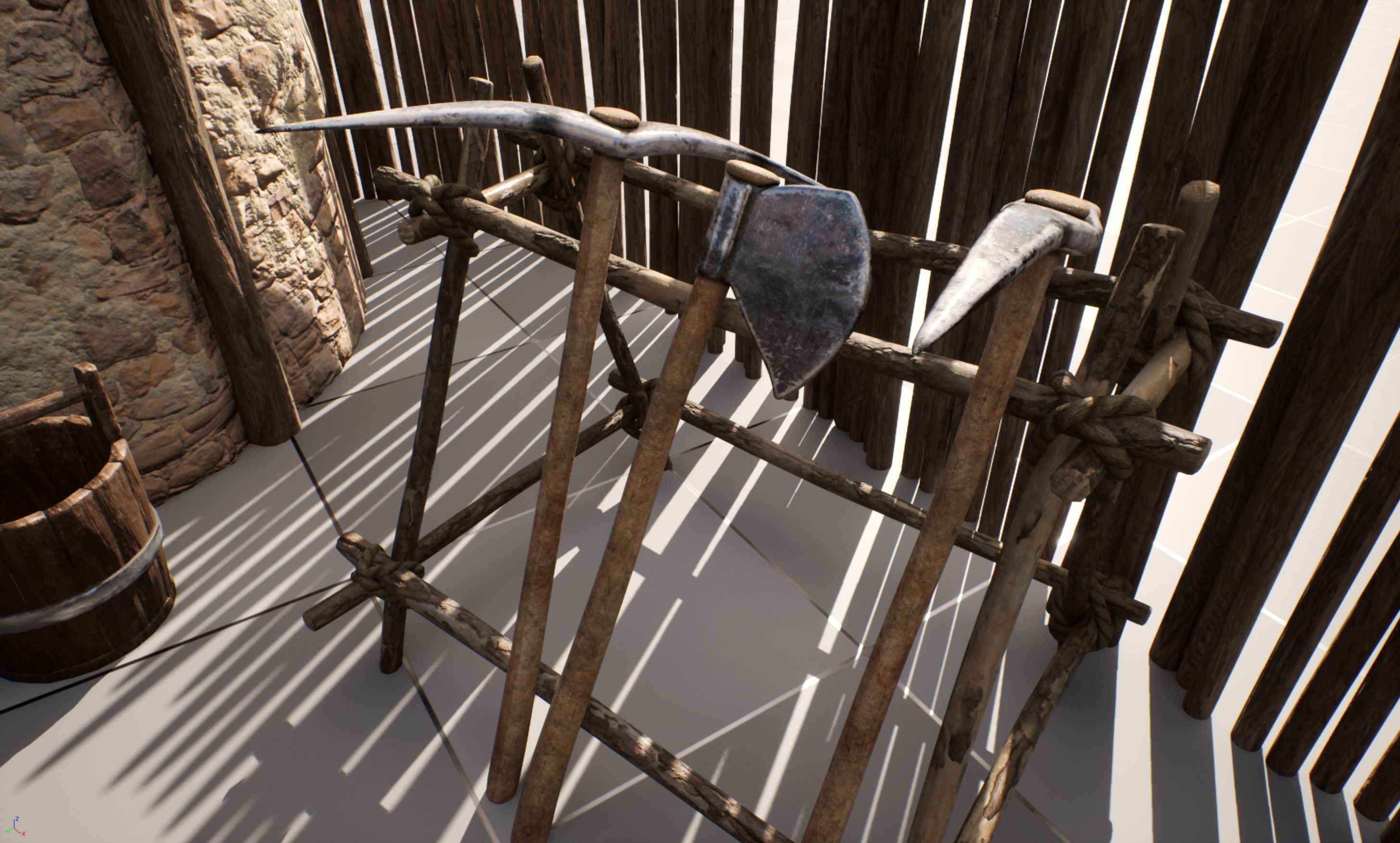 AoM Greek Settlement Remake Low-poly 3D model_21