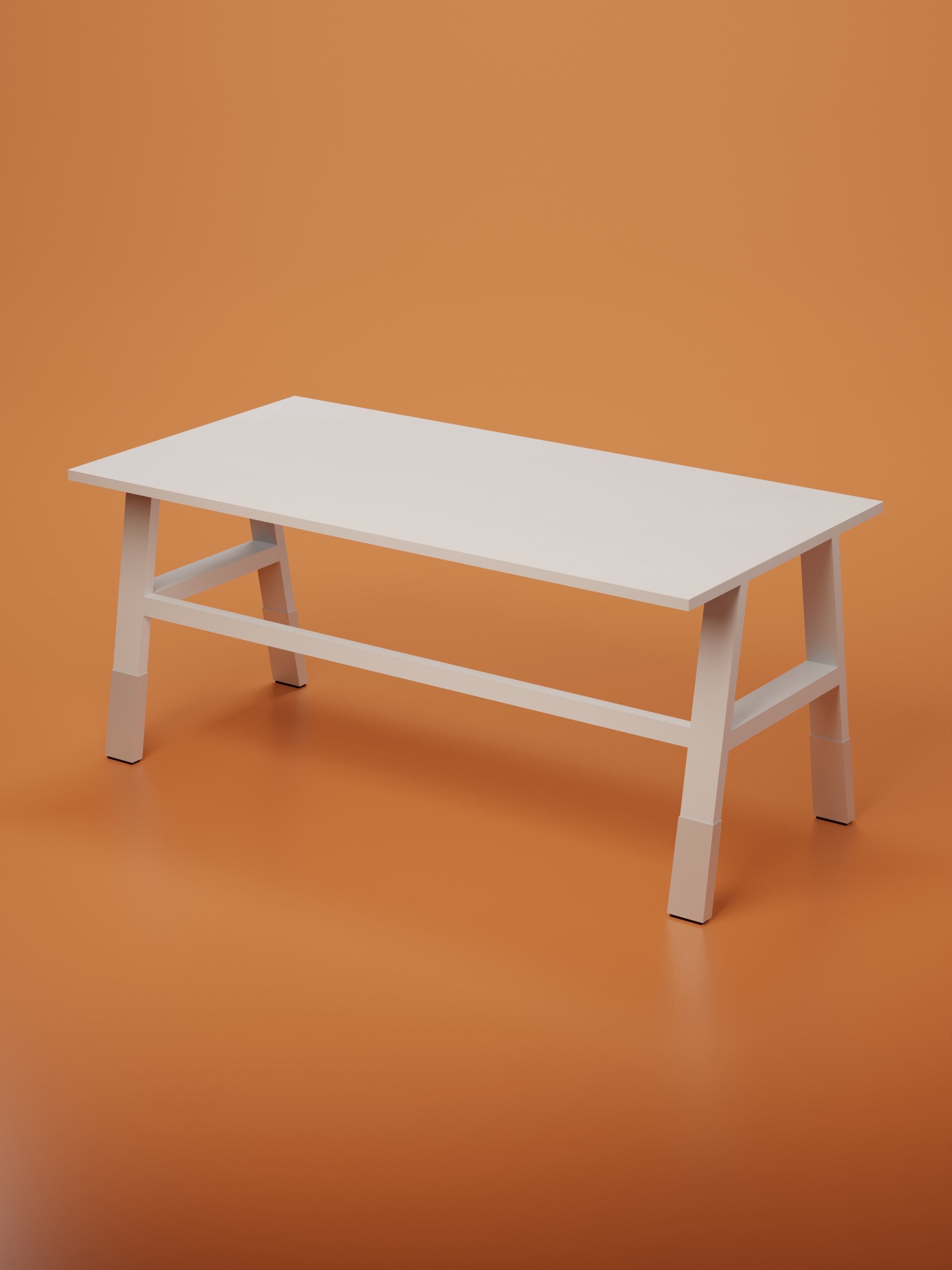 Simple wood table free VR / AR / low-poly 3D model | CGTrader