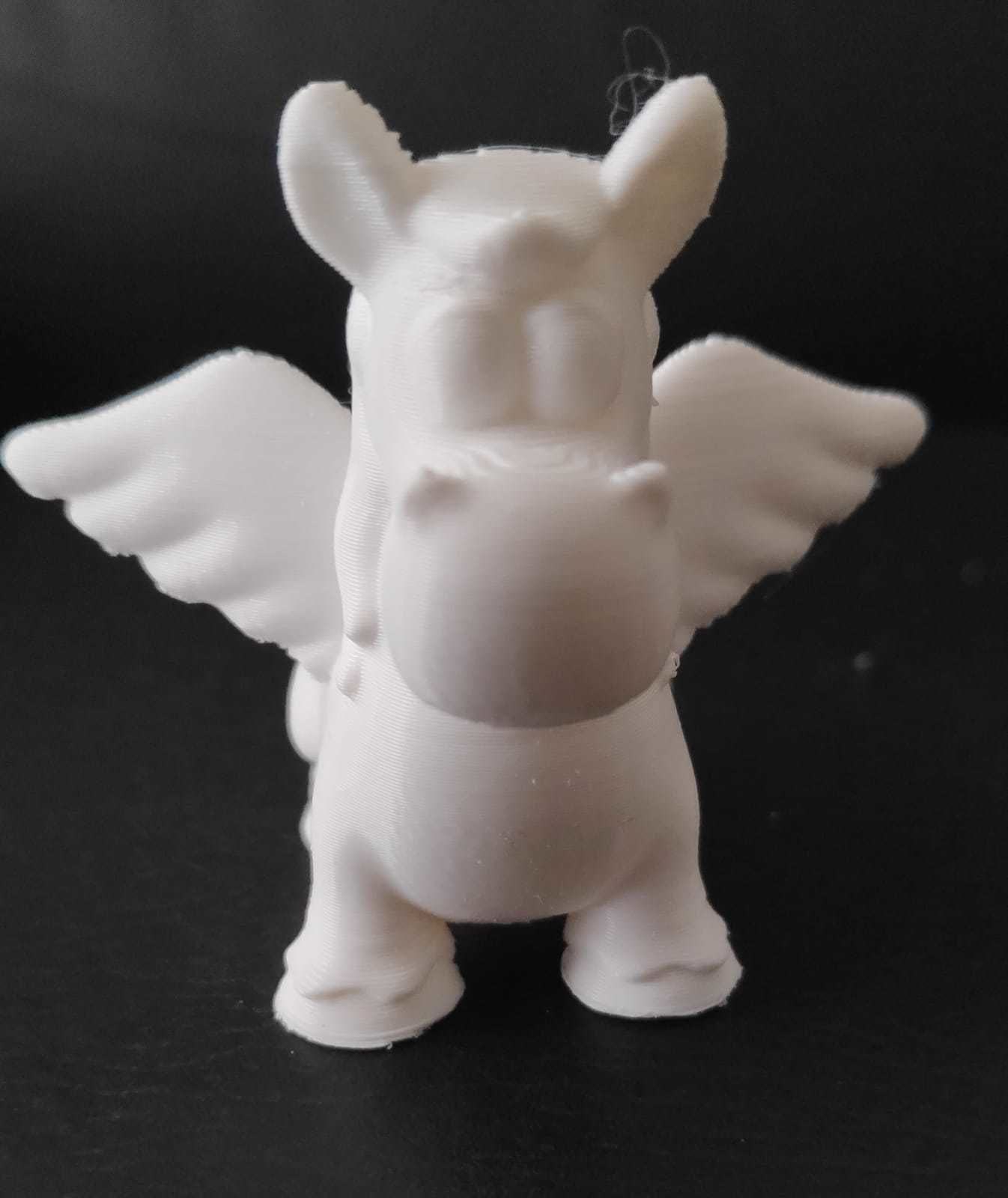 Pegasus Cartoon 3D print model_3