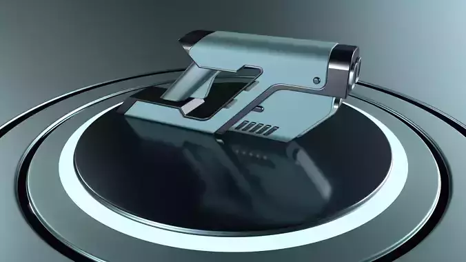 Sci-fi Hand Gun