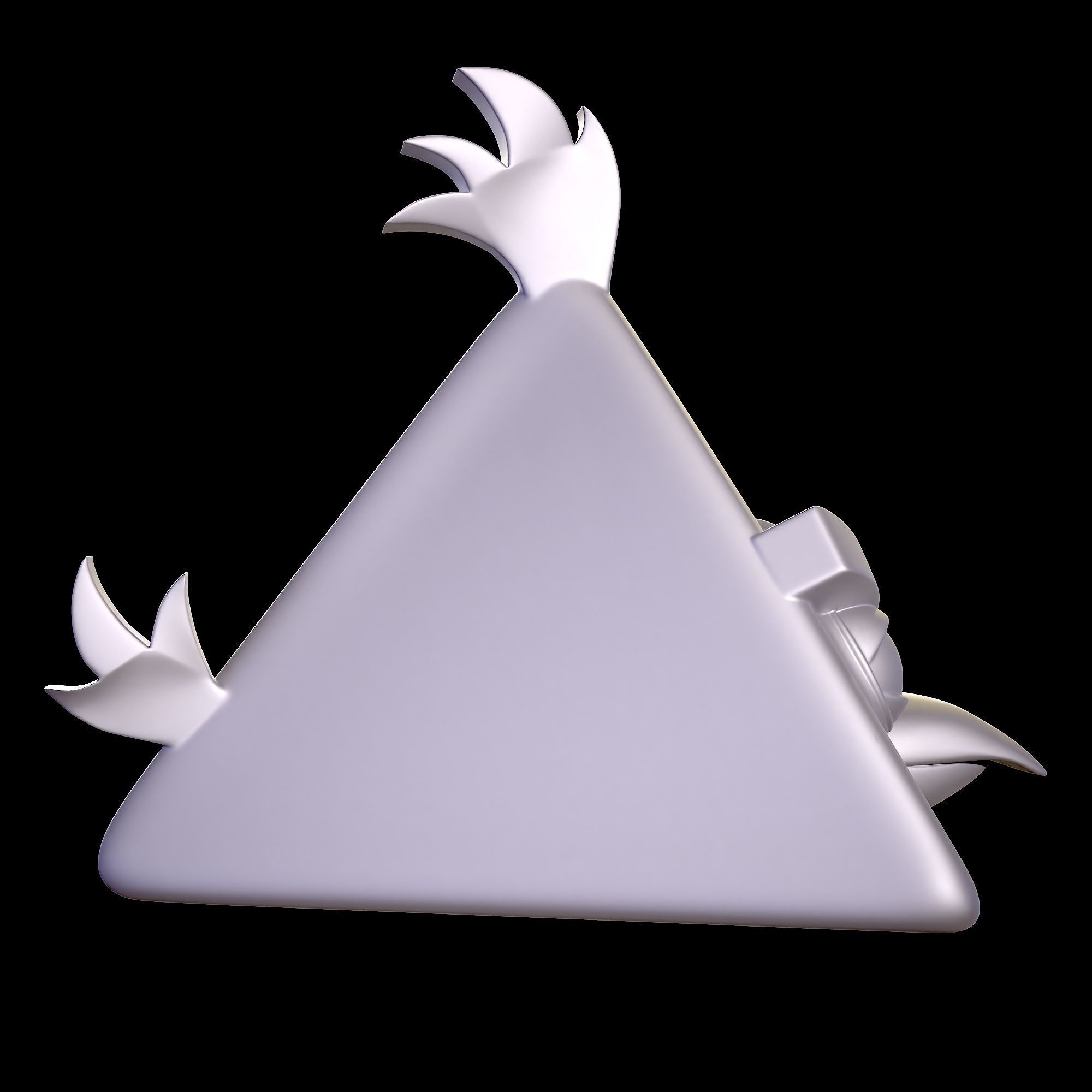 Chuck-Angry Bird 3D print model_2