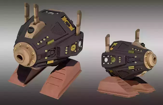 TNG Exocomp - Studio Scale Prop 3D print model