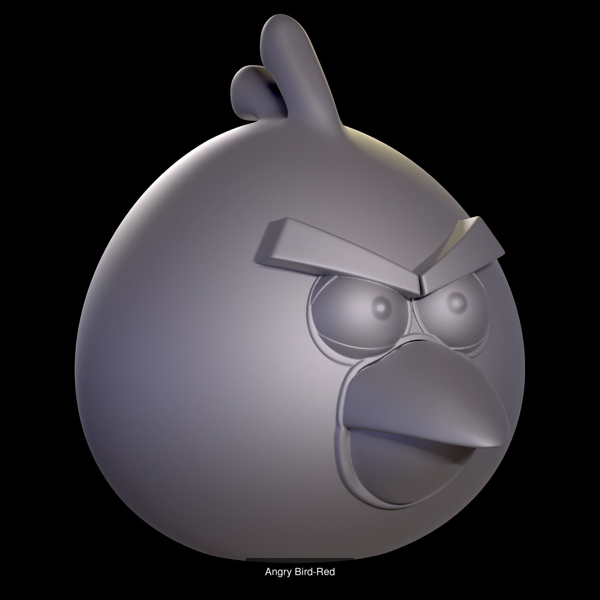 Angry Birds and Leader Pig 3D Model Collection_3