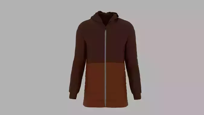 Jacket hooded