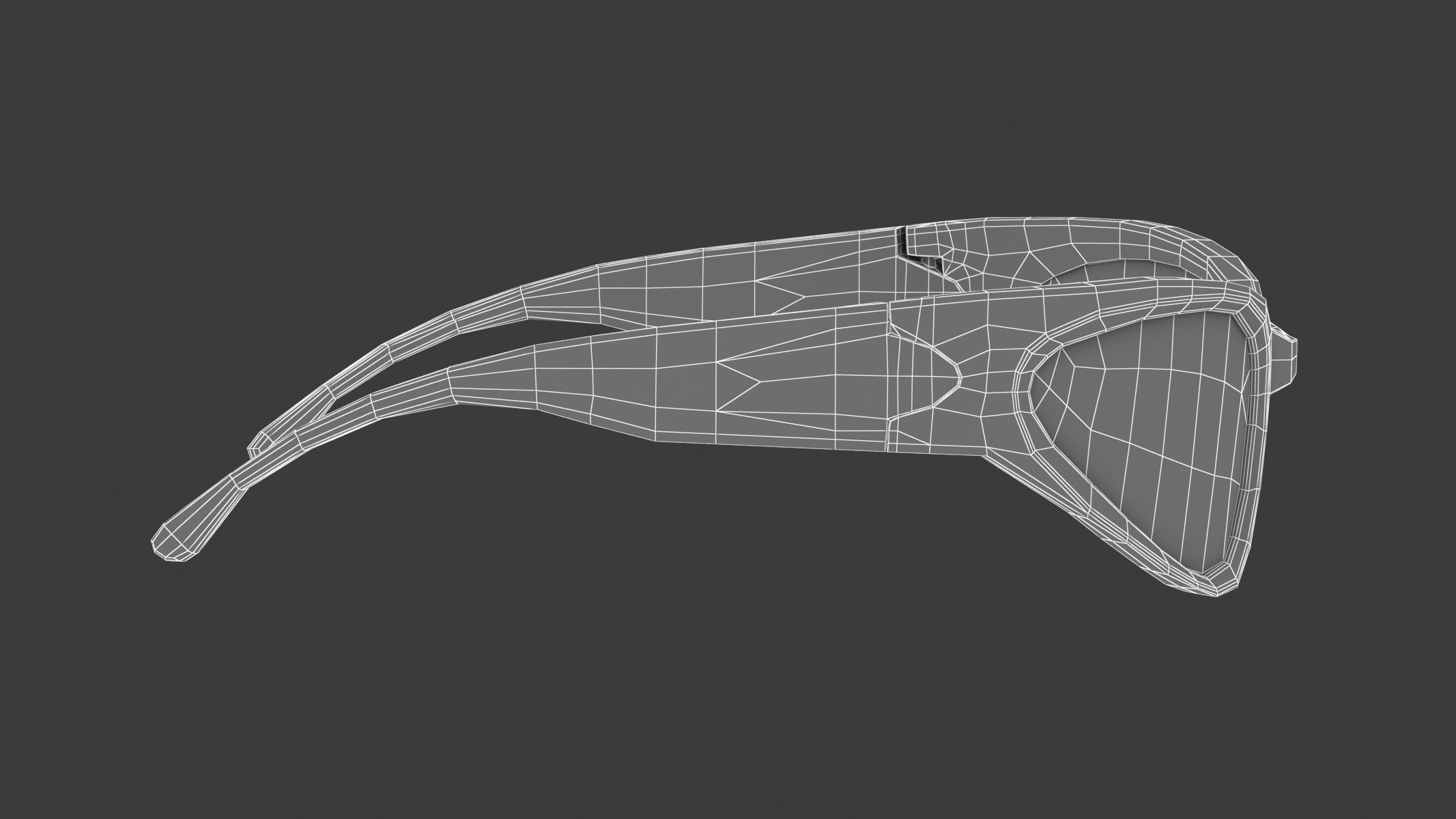 Wrap sunglasses 3D model_13