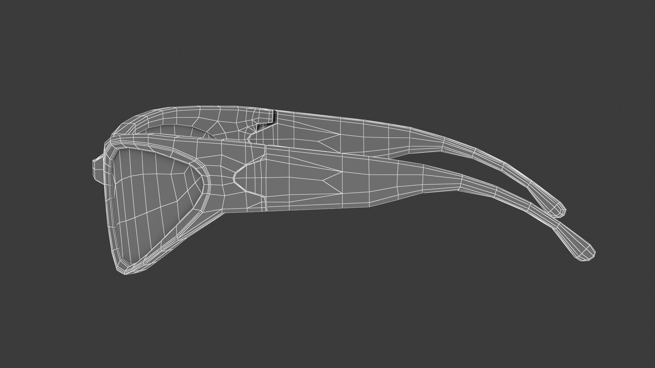 Wrap sunglasses 3D model_17