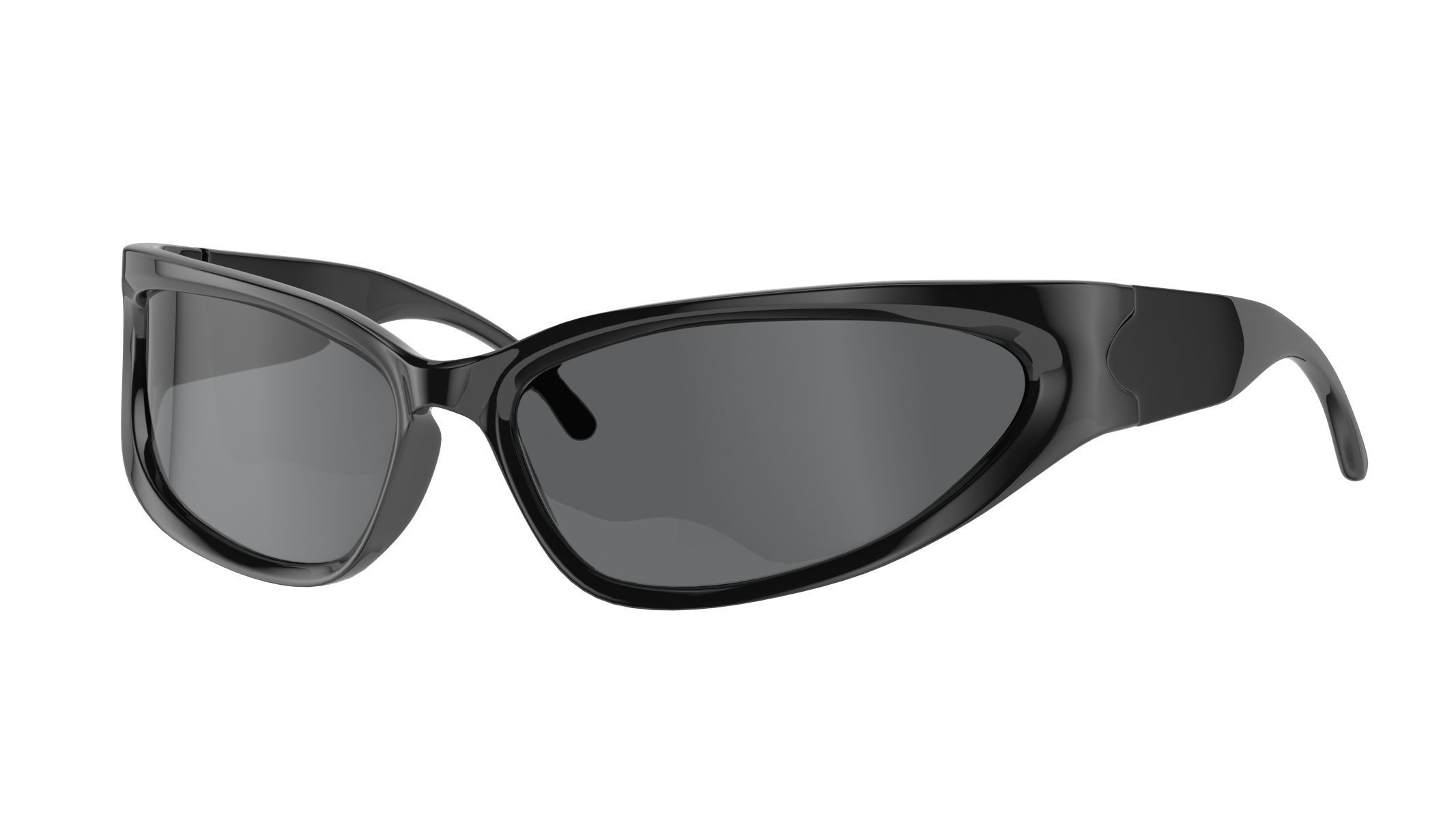 Wrap sunglasses 3D model_8