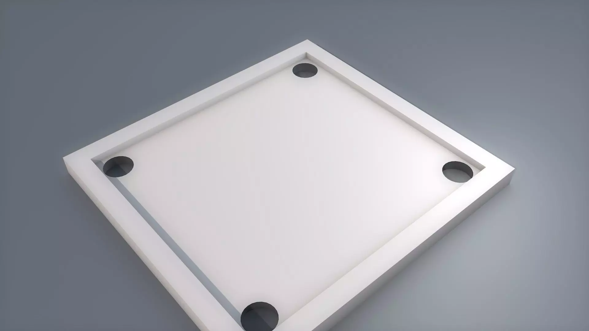 CARROM BOARD 3D model_0