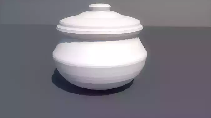 CLAYPOT 3D MODEL jar 3D model