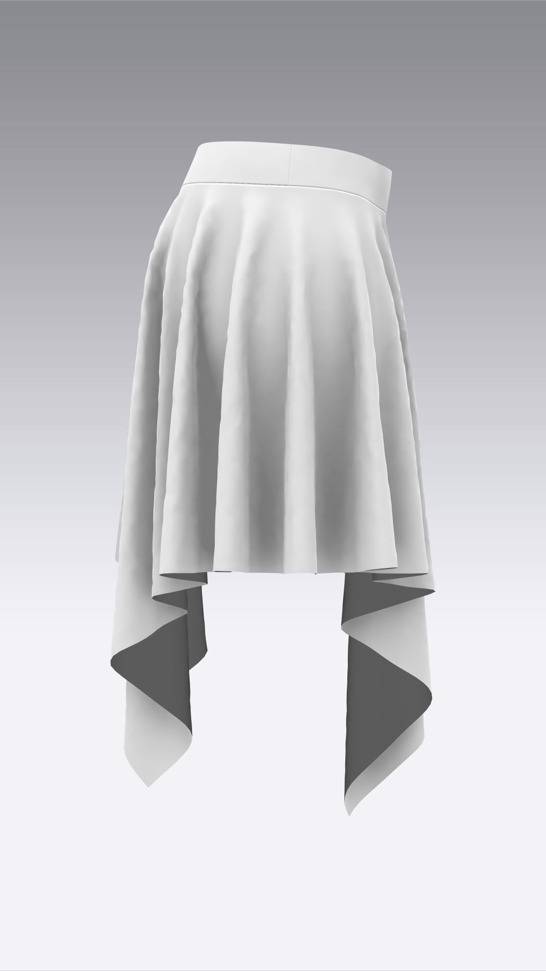 Skirt Outfits MD CLO 3D zprj project files 3D model 3D model_57
