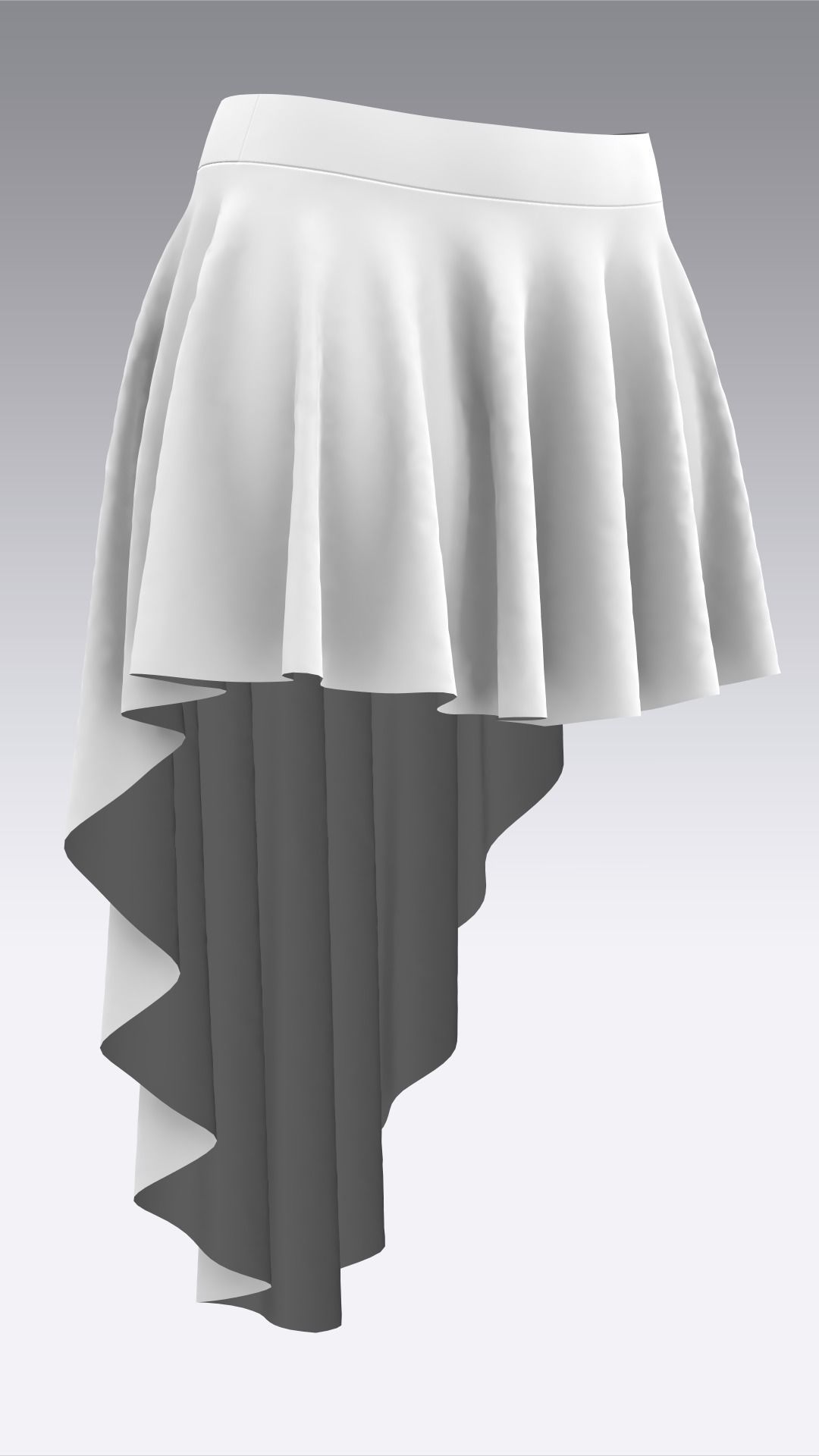 Skirt Outfits MD CLO 3D zprj project files 3D model 3D model_64