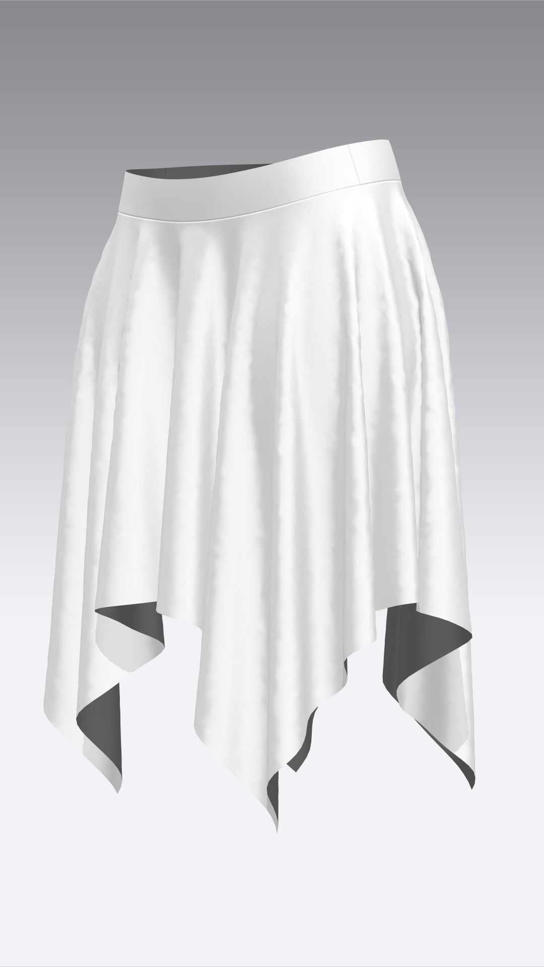 Skirt Outfits MD CLO 3D zprj project files 3D model 3D model_82