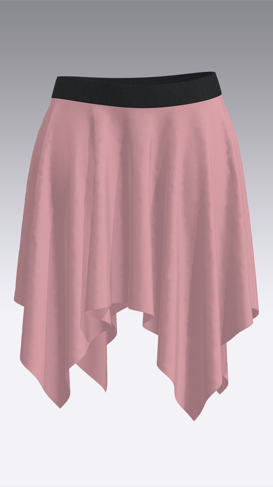 Skirt Outfits MD CLO 3D zprj project files 3D model 3D model_37