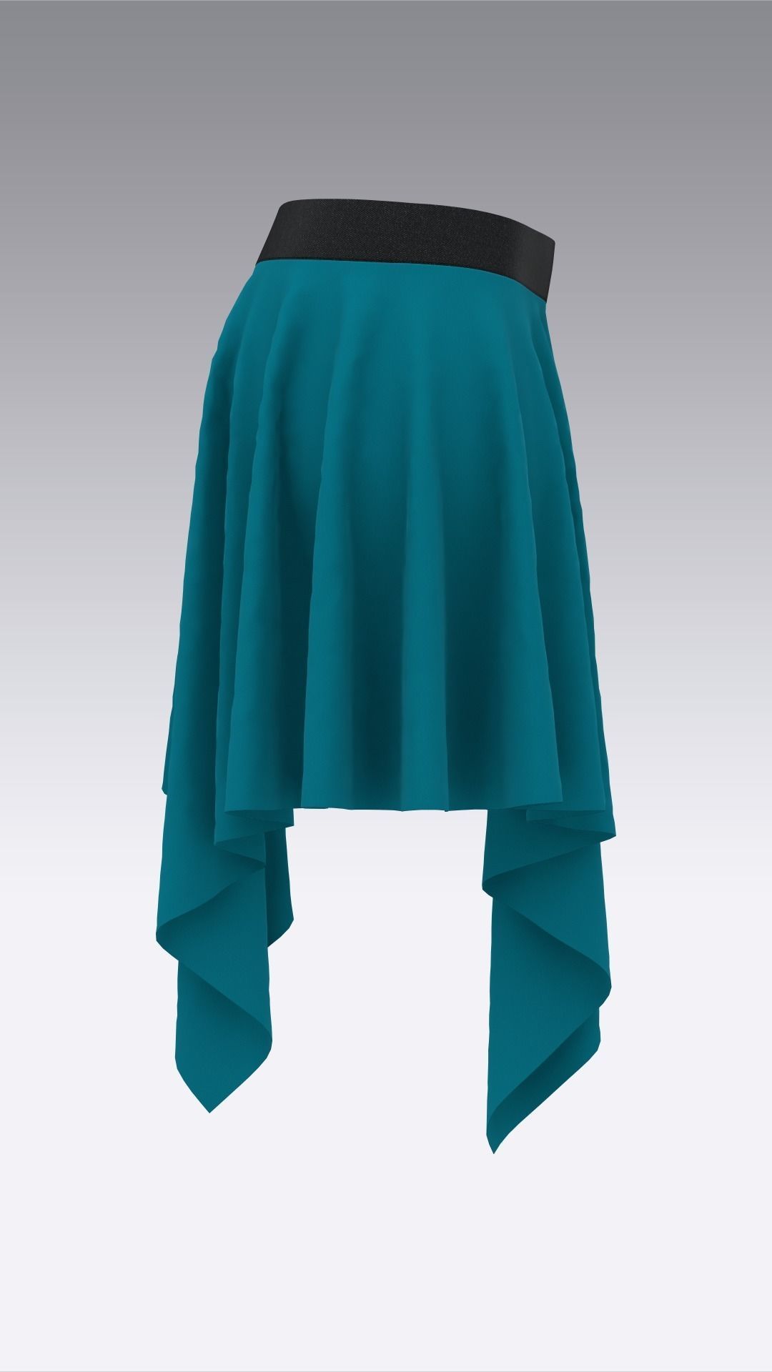 Skirt Outfits MD CLO 3D zprj project files 3D model 3D model_39