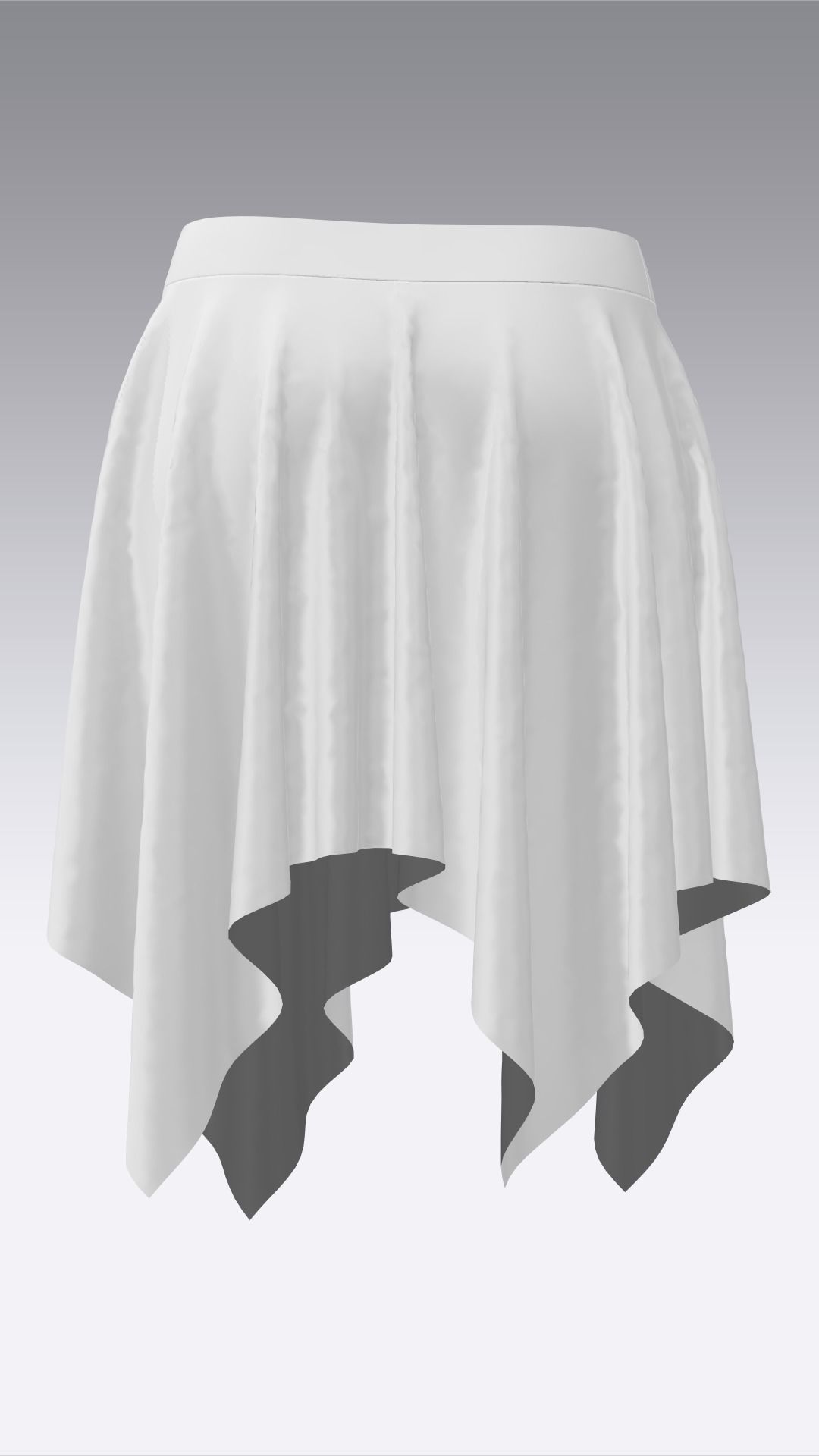 Skirt Outfits MD CLO 3D zprj project files 3D model 3D model_83