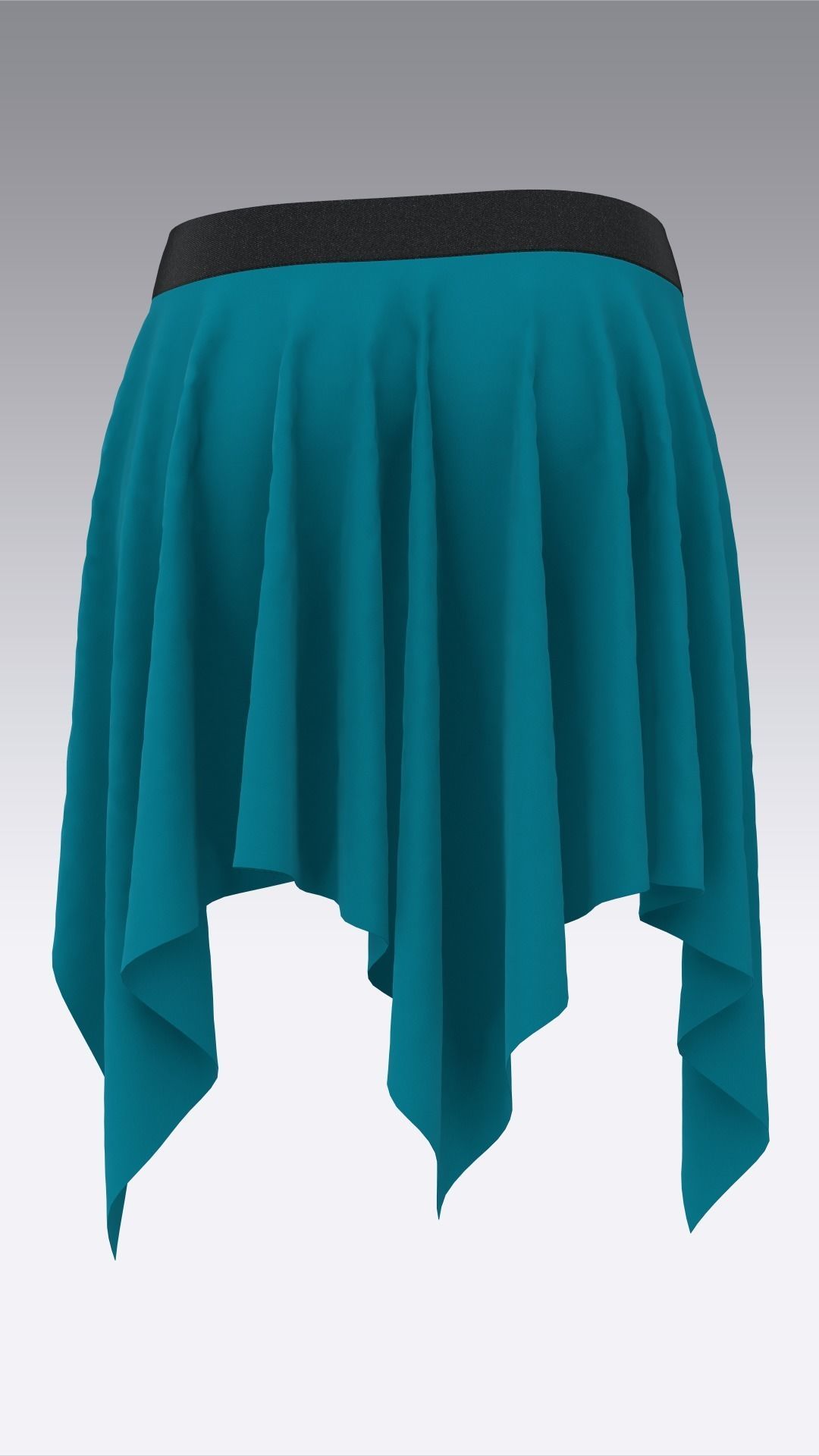 Skirt Outfits MD CLO 3D zprj project files 3D model 3D model_33