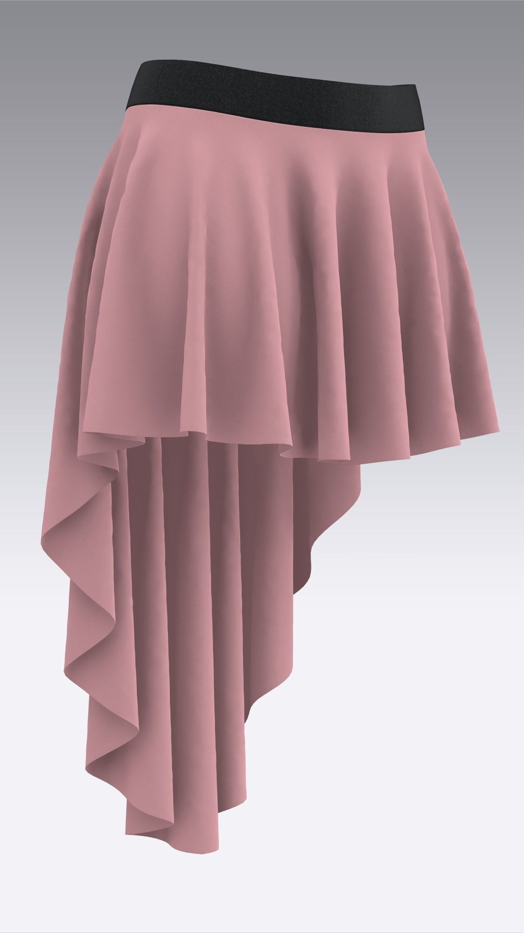 Skirt Outfits MD CLO 3D zprj project files 3D model 3D model_53