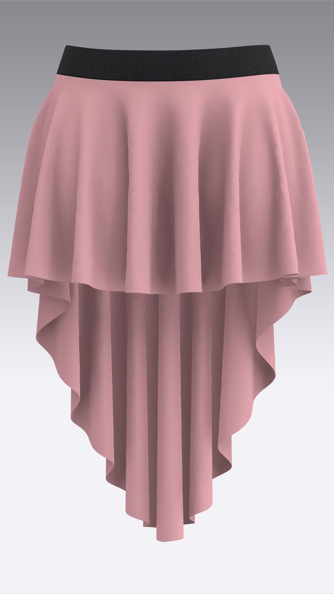 Skirt Outfits MD CLO 3D zprj project files 3D model 3D model_49