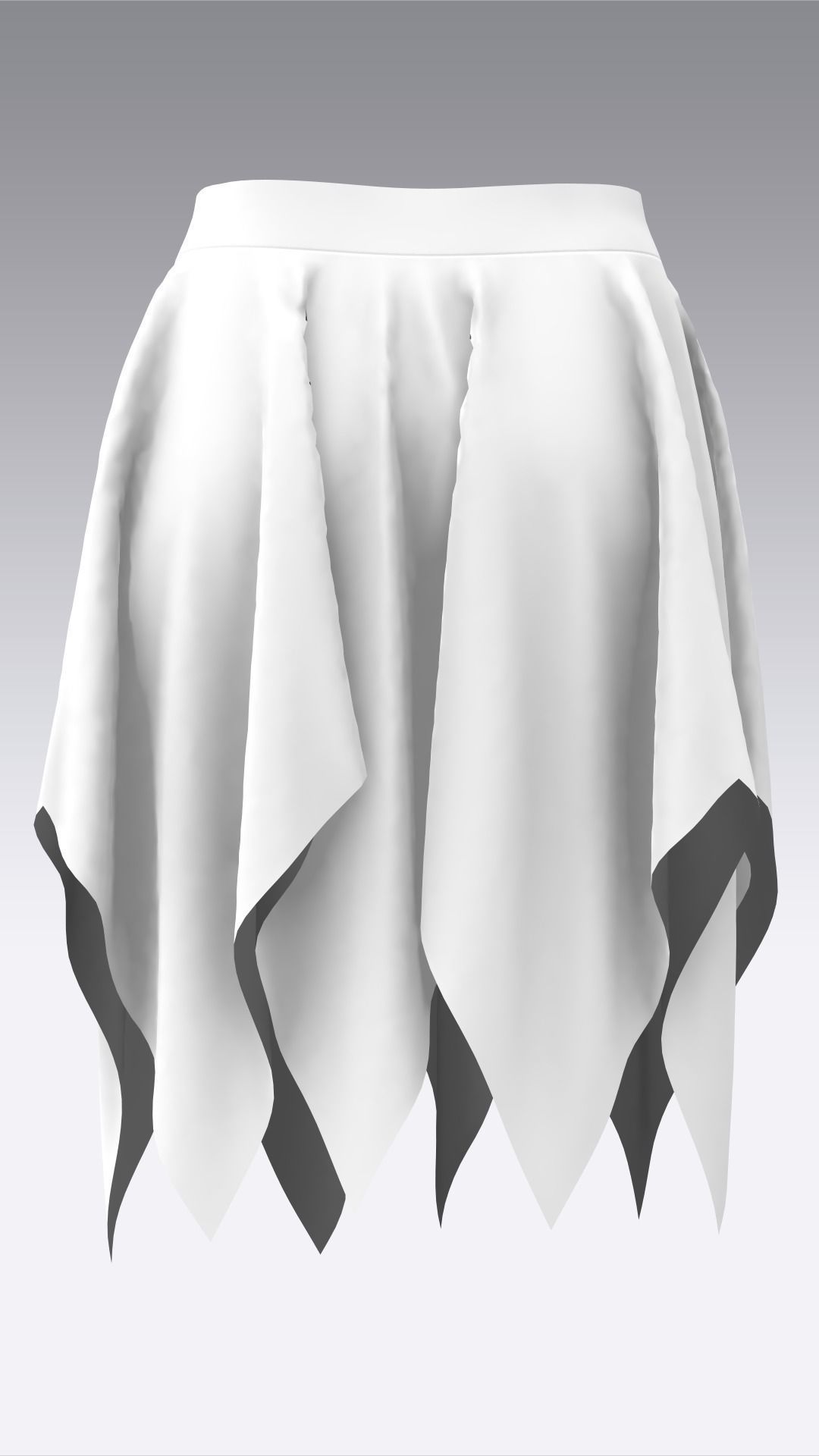 Skirt Outfits MD CLO 3D zprj project files 3D model 3D model_67