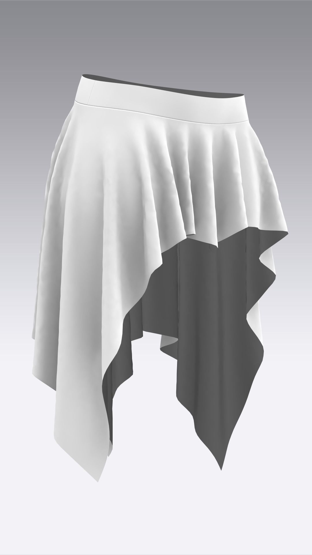 Skirt Outfits MD CLO 3D zprj project files 3D model 3D model_69