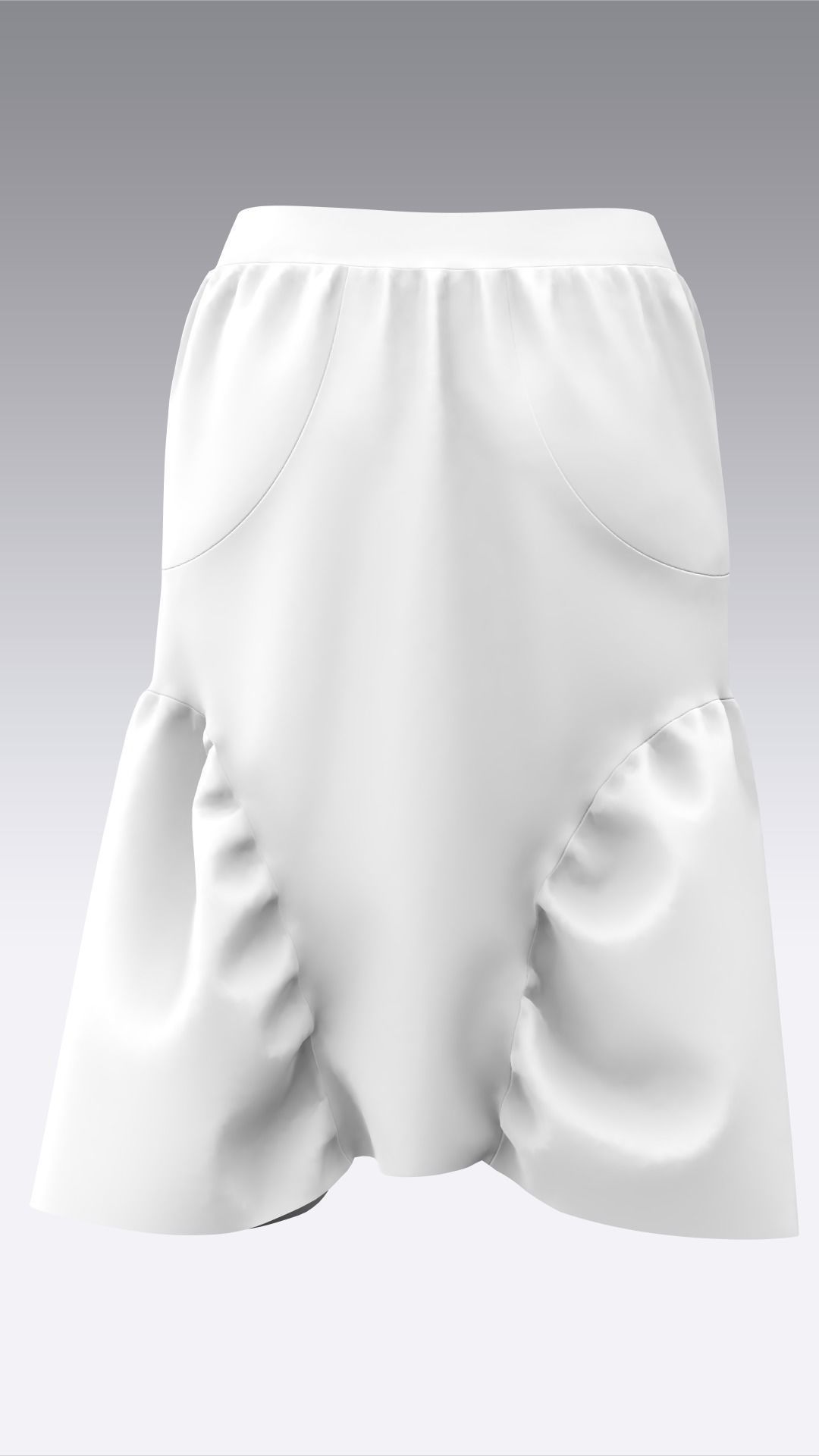 Skirt Outfits MD CLO 3D zprj project files 3D model 3D model_84