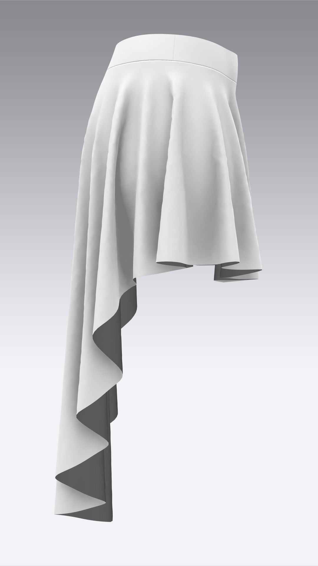 Skirt Outfits MD CLO 3D zprj project files 3D model 3D model_73