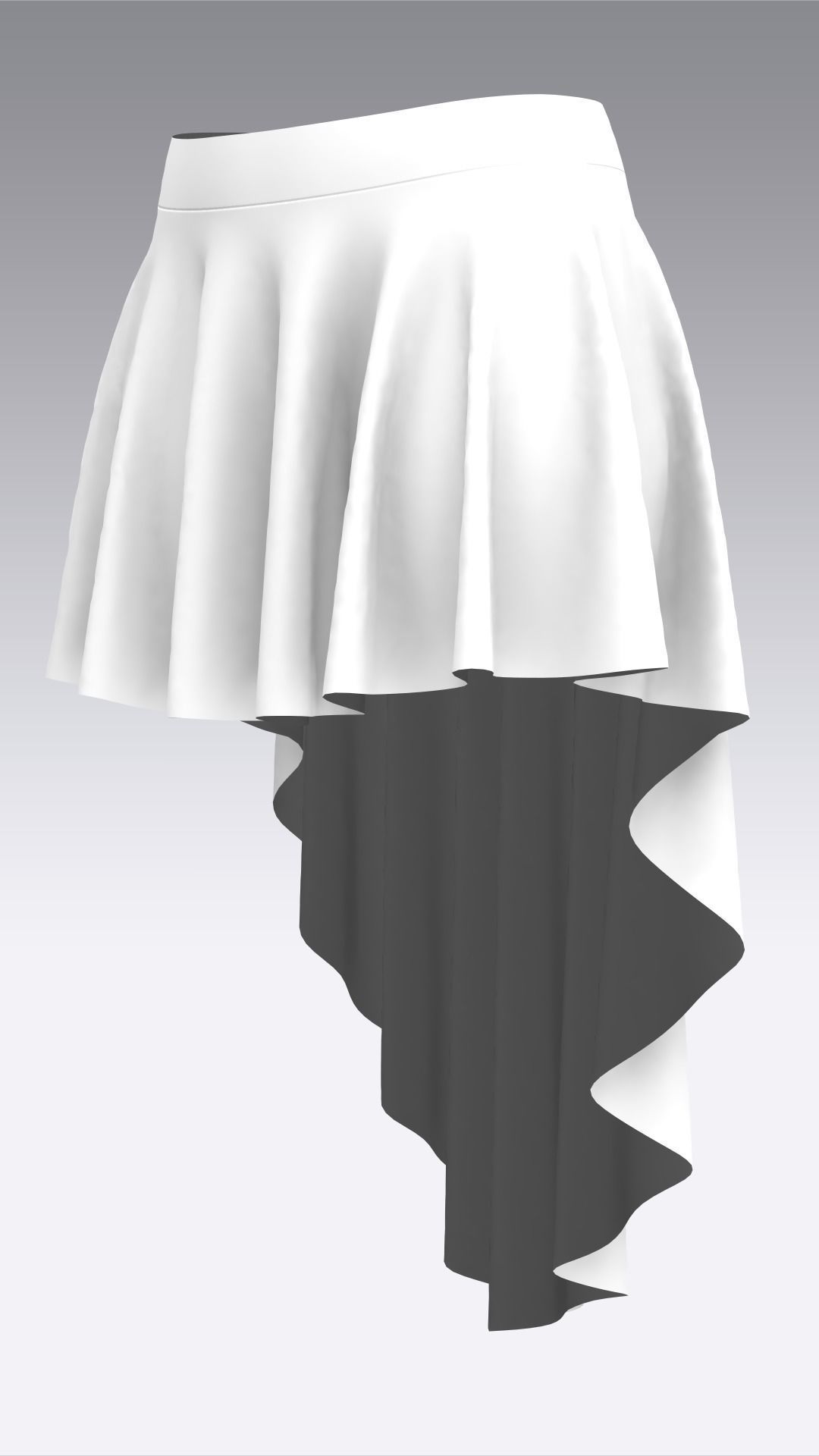 Skirt Outfits MD CLO 3D zprj project files 3D model 3D model_66