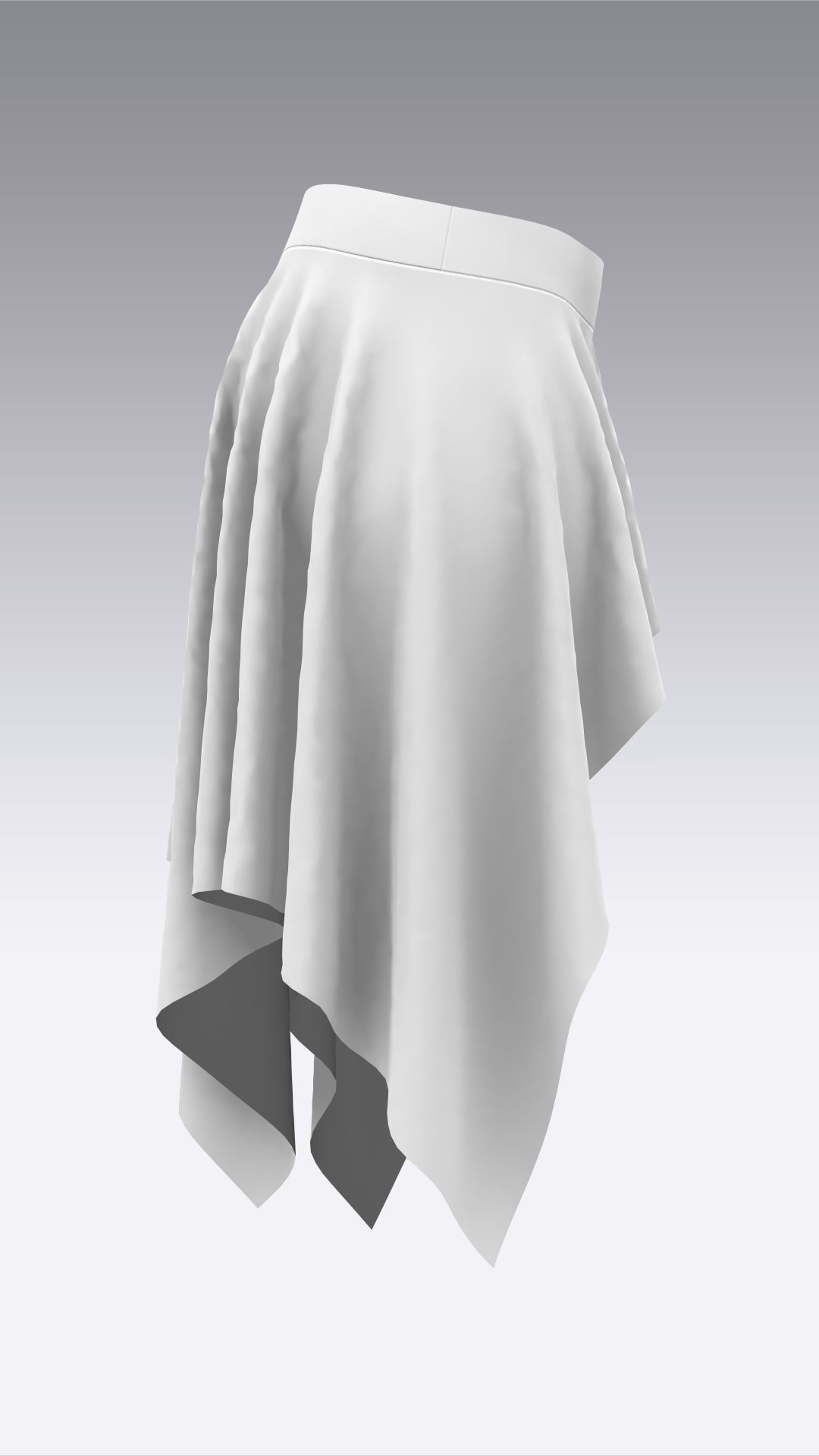 Skirt Outfits MD CLO 3D zprj project files 3D model 3D model_72