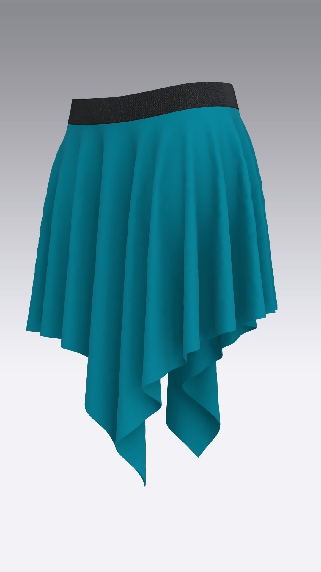 Skirt Outfits MD CLO 3D zprj project files 3D model 3D model_46