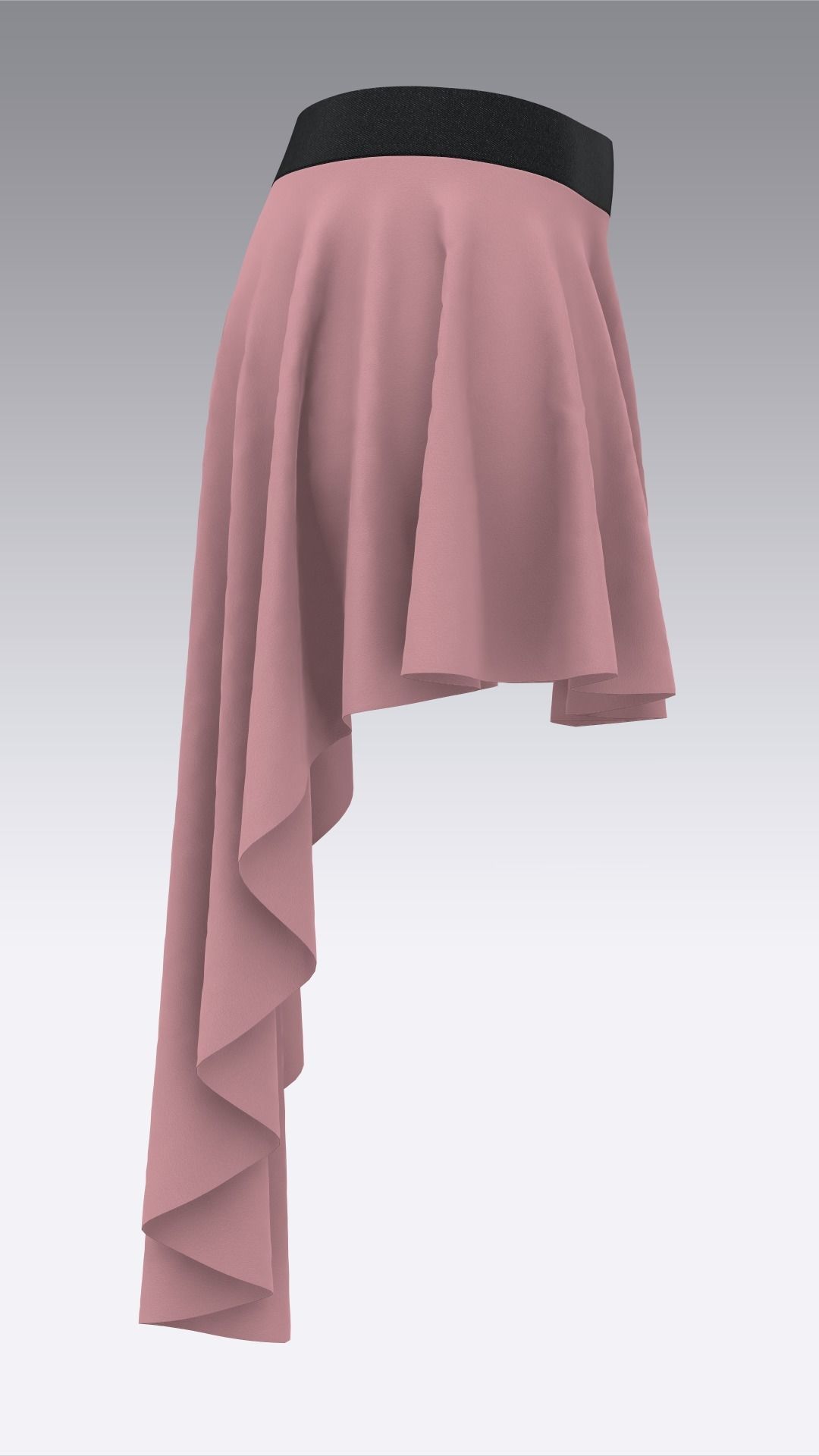 Skirt Outfits MD CLO 3D zprj project files 3D model 3D model_26